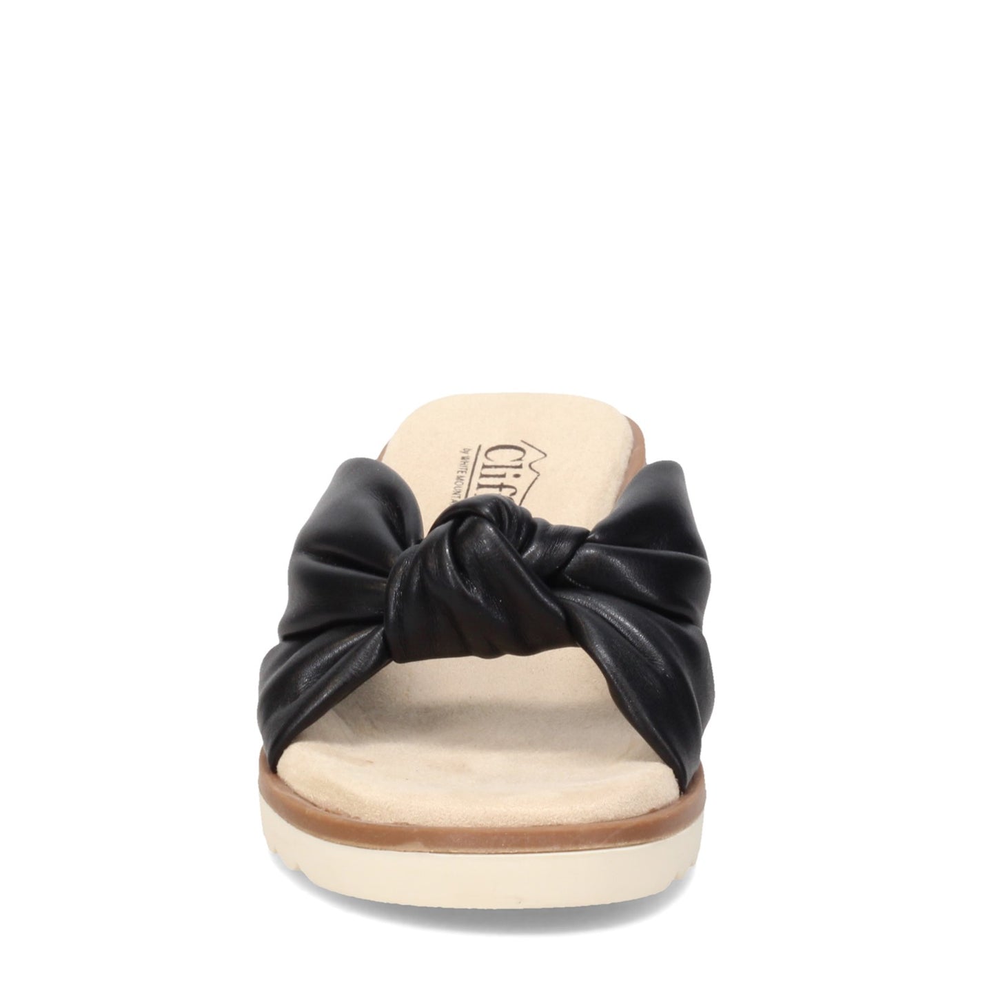 Peltz Shoes Women's Cliffs by White Mountain Adrielle Sandal BLACK C32959-5