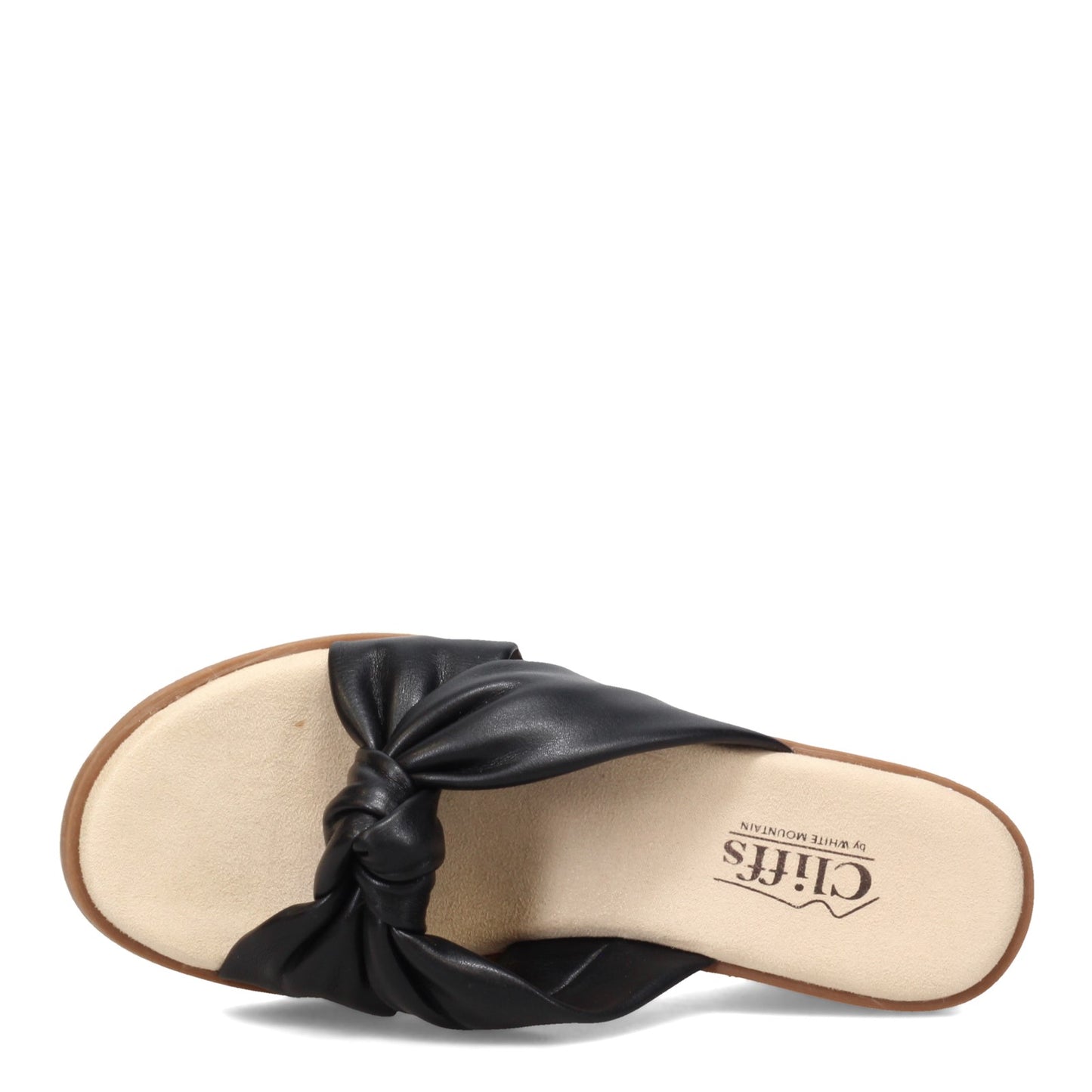 Peltz Shoes Women's Cliffs by White Mountain Adrielle Sandal BLACK C32959-5