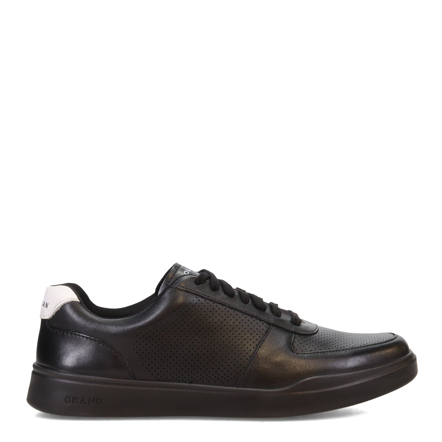 Peltz Shoes Men's Cole Haan Grand Crosscourt Modern Perf Sneaker BLACK-BLK C33989
