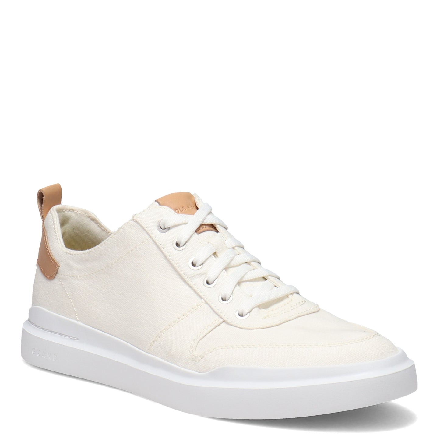 Peltz Shoes Men's Cole Haan Grandpro Rally Sneaker IVORY C34713