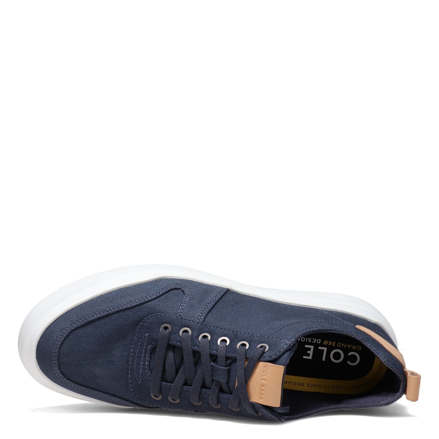 Peltz Shoes Men's Cole Haan Grandpro Rally Sneaker INDIGO C34716