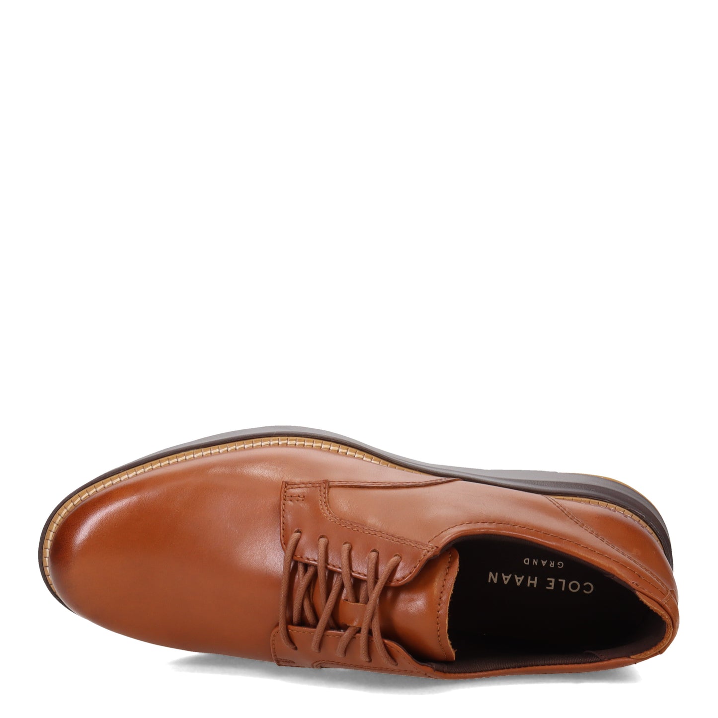 Peltz Shoes Men's Cole Haan Grand Atlantic Oxford BRITISH TAN C36501