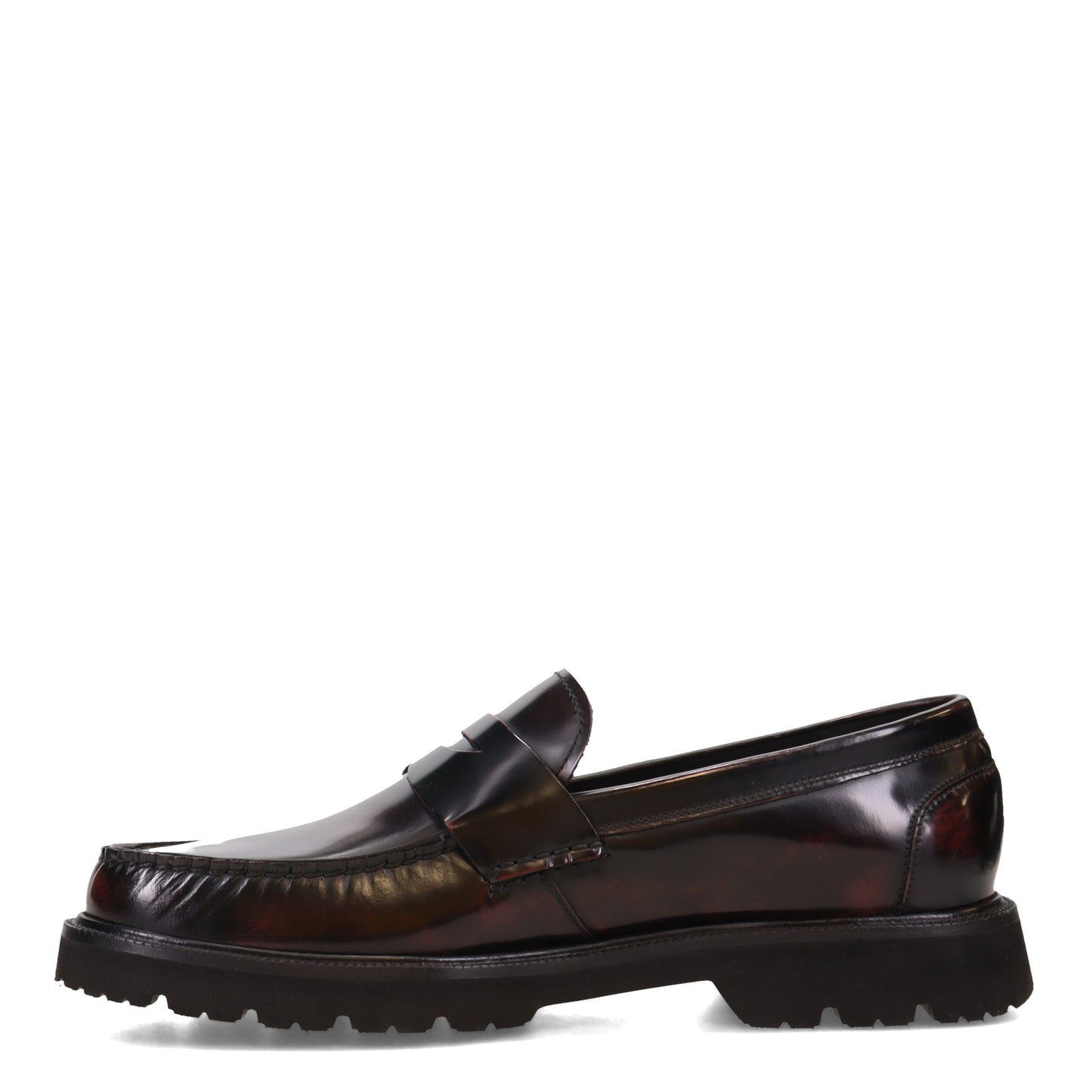 Peltz Shoes Men's Cole Haan American Classics Penny Loafer BURGUNDY C36537