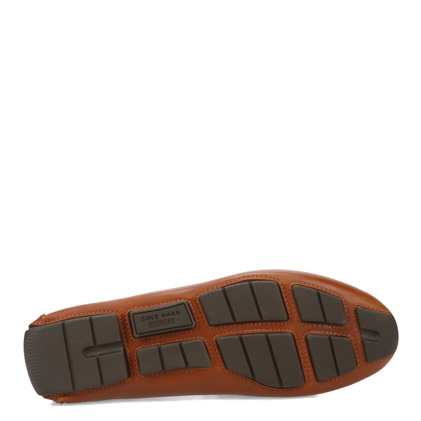 Peltz Shoes Men's Cole Haan Grand Laser Penny Driver Slip-On British Tan C36653
