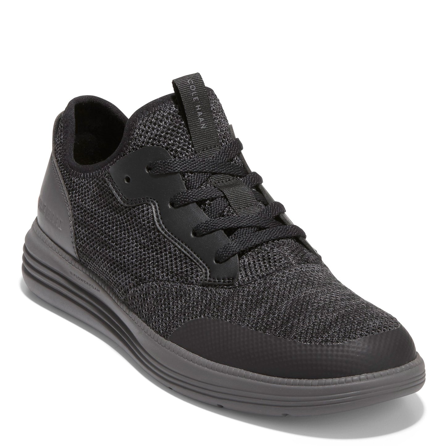 Peltz Shoes Men's Cole Haan Grand+ Journey Sneaker Black Black C36929