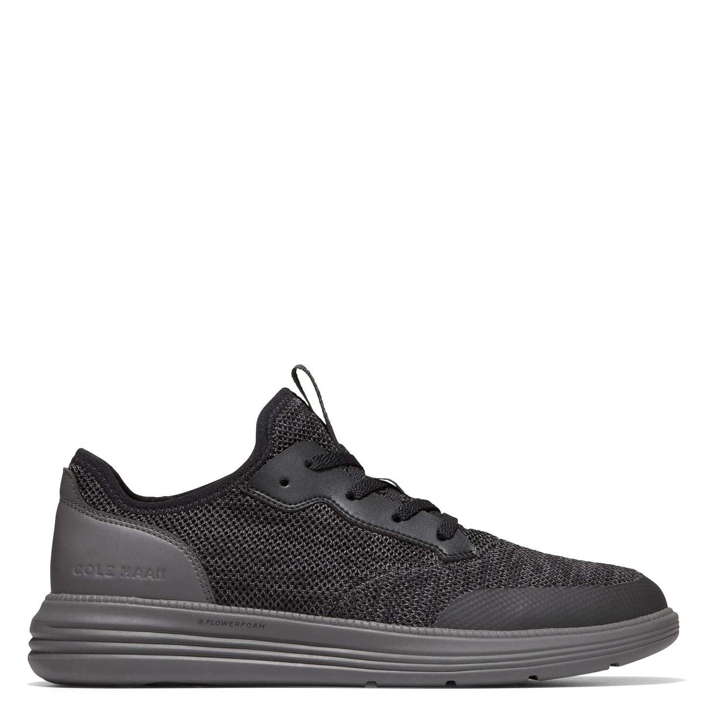 Peltz Shoes Men's Cole Haan Grand+ Journey Sneaker Black Black C36929