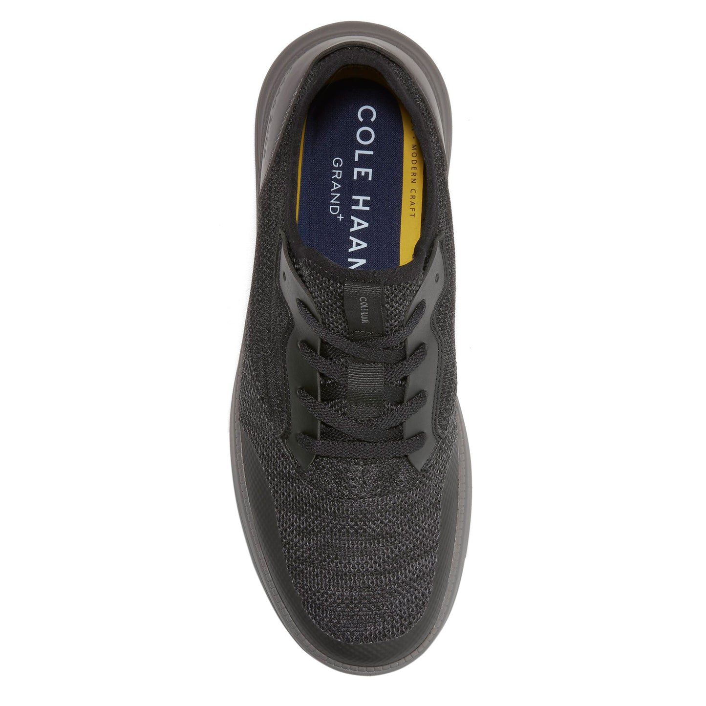 Peltz Shoes Men's Cole Haan Grand+ Journey Sneaker Black Black C36929
