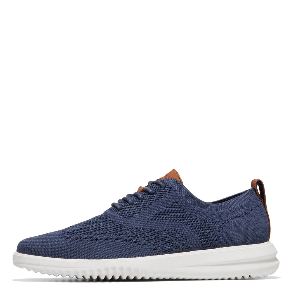 Cole Haan Shoes Men 11 Blue Knit OriginalGrand Stitchlite Wingtip Oxford Sneaker s-l400.jpg main image 3