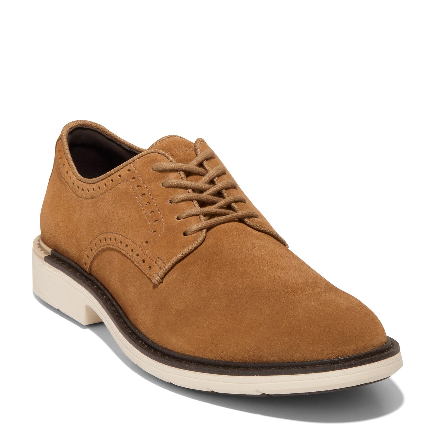 Peltz Shoes Men's Cole Haan Go-To Plain Toe Oxford Toffee C37685