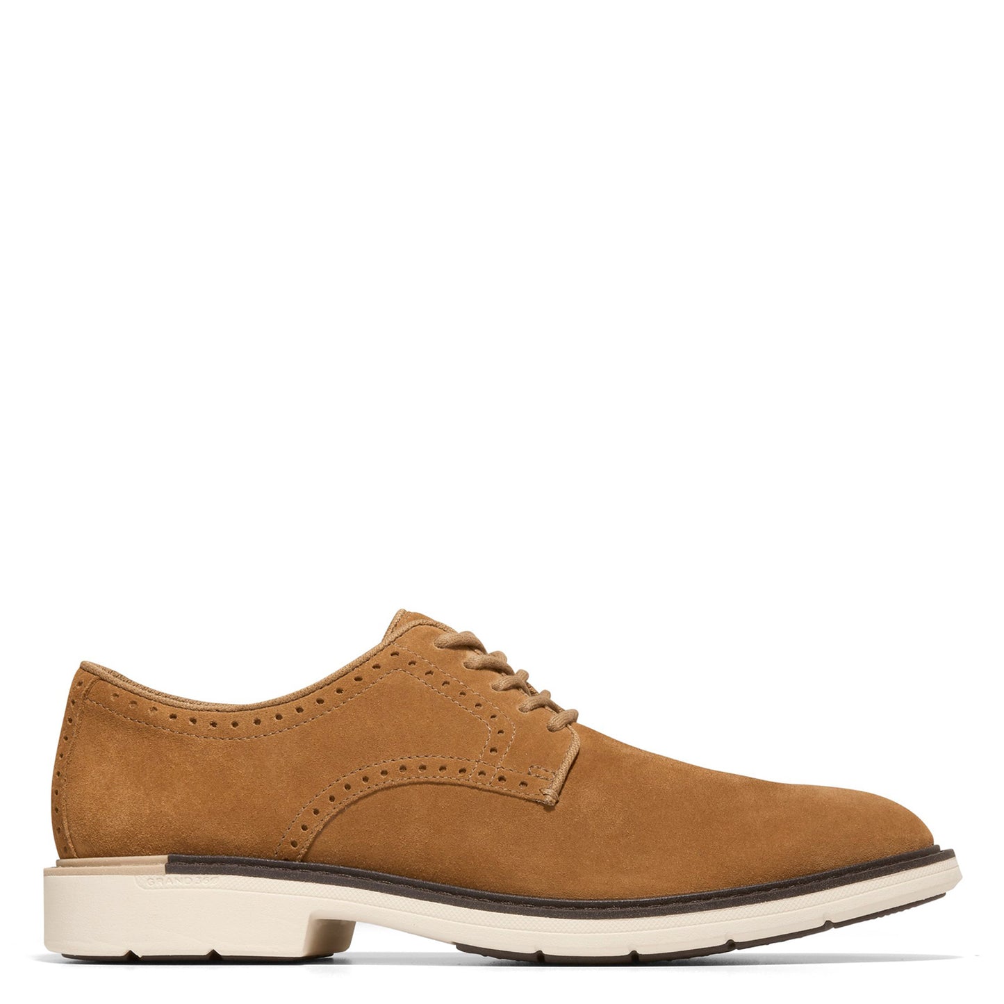 Peltz Shoes Men's Cole Haan Go-To Plain Toe Oxford Toffee C37685