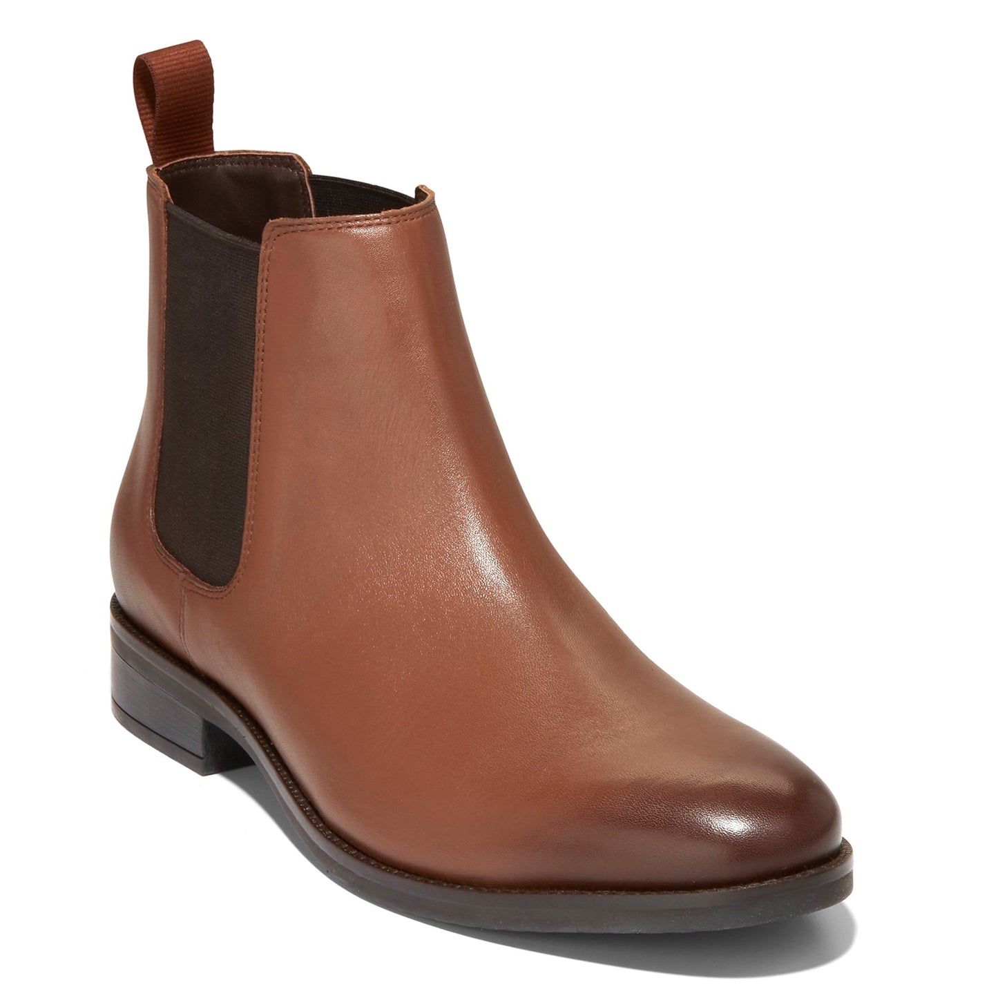 Peltz Shoes Men's Cole Haan Grand+ Dress Chelsea Boot British Tan C37859
