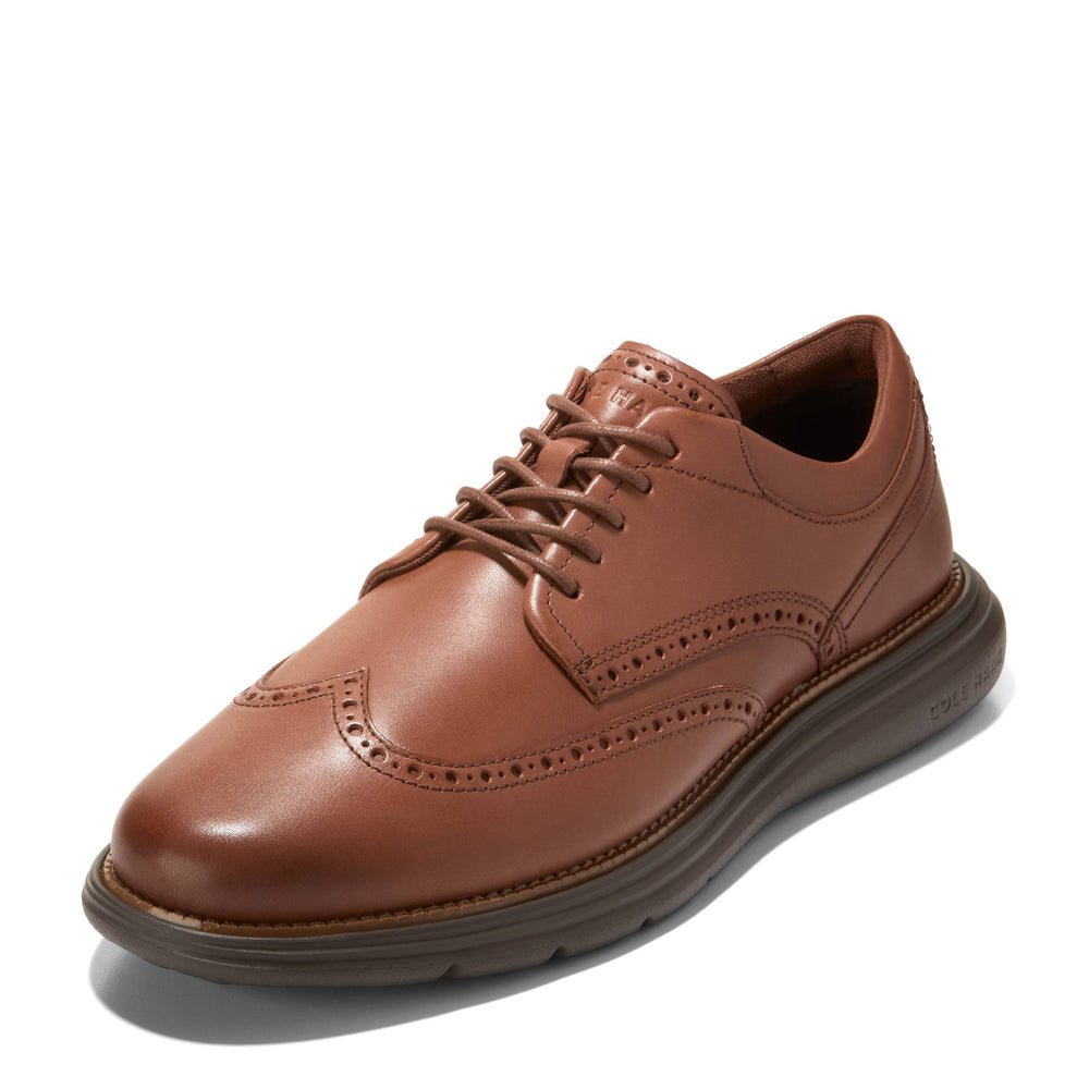 Cole Haan Grand.os Shoes Men\'s Oxford Wingtip Brown Woodbury Office Shoes 10.5M Cole Haan Grand.os Shoes Men main image 3