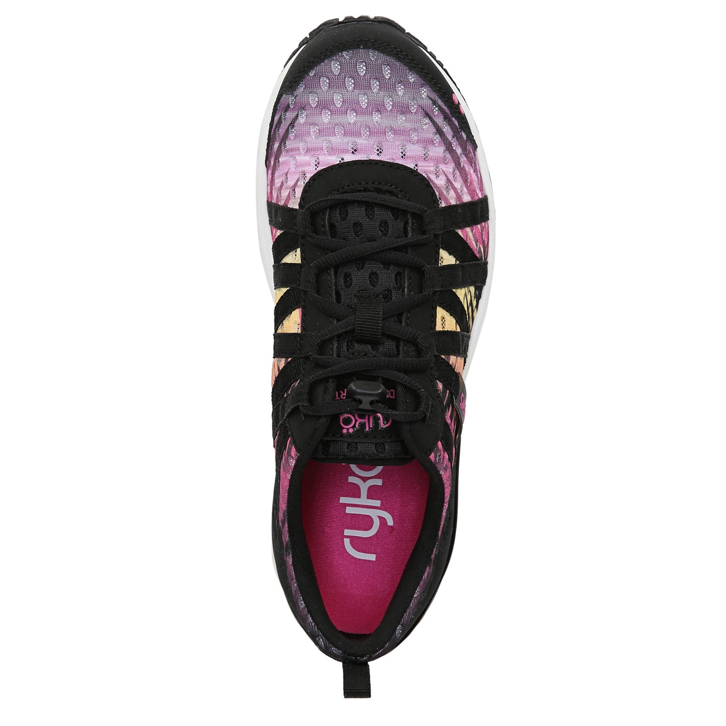 Peltz Shoes Women's Ryka Hydro Sport Training Shoe BLACK PASTEL MULTI C8054M5004