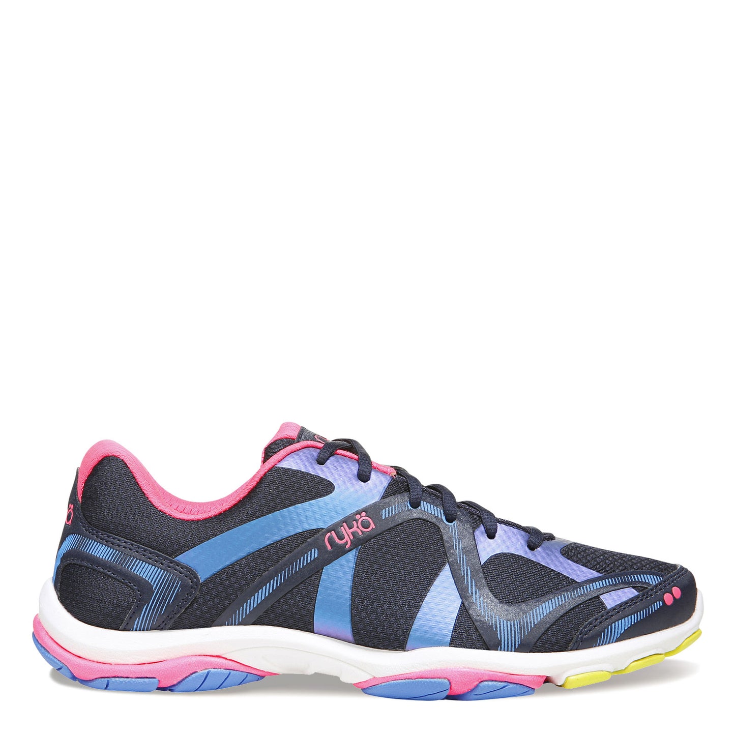 Peltz Shoes Women's Ryka Influence Training Shoe NAVY MULTI C8198M7400