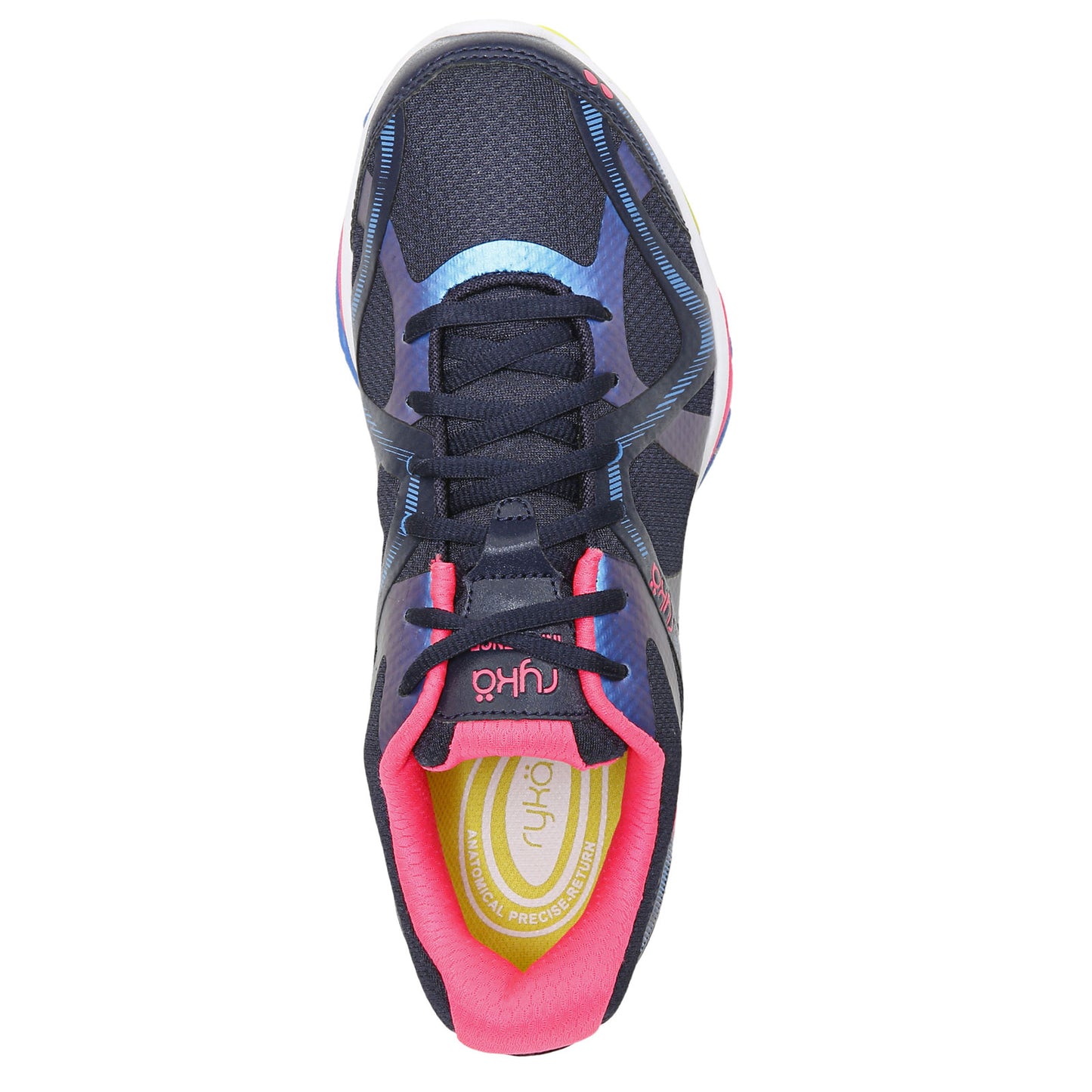 Peltz Shoes Women's Ryka Influence Training Shoe NAVY MULTI C8198M7400
