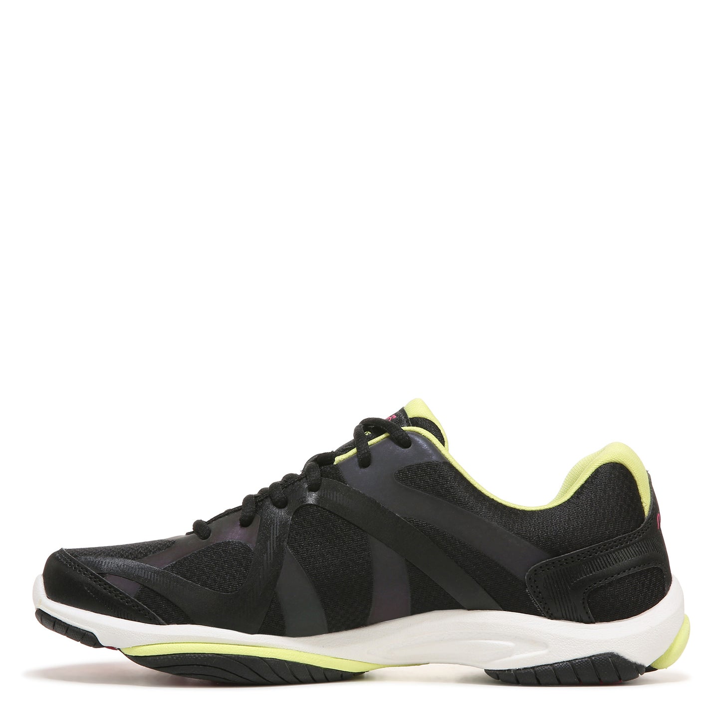 Peltz Shoes Women's Ryka Influence Training Shoe BLACK YELLOW C8198M8009