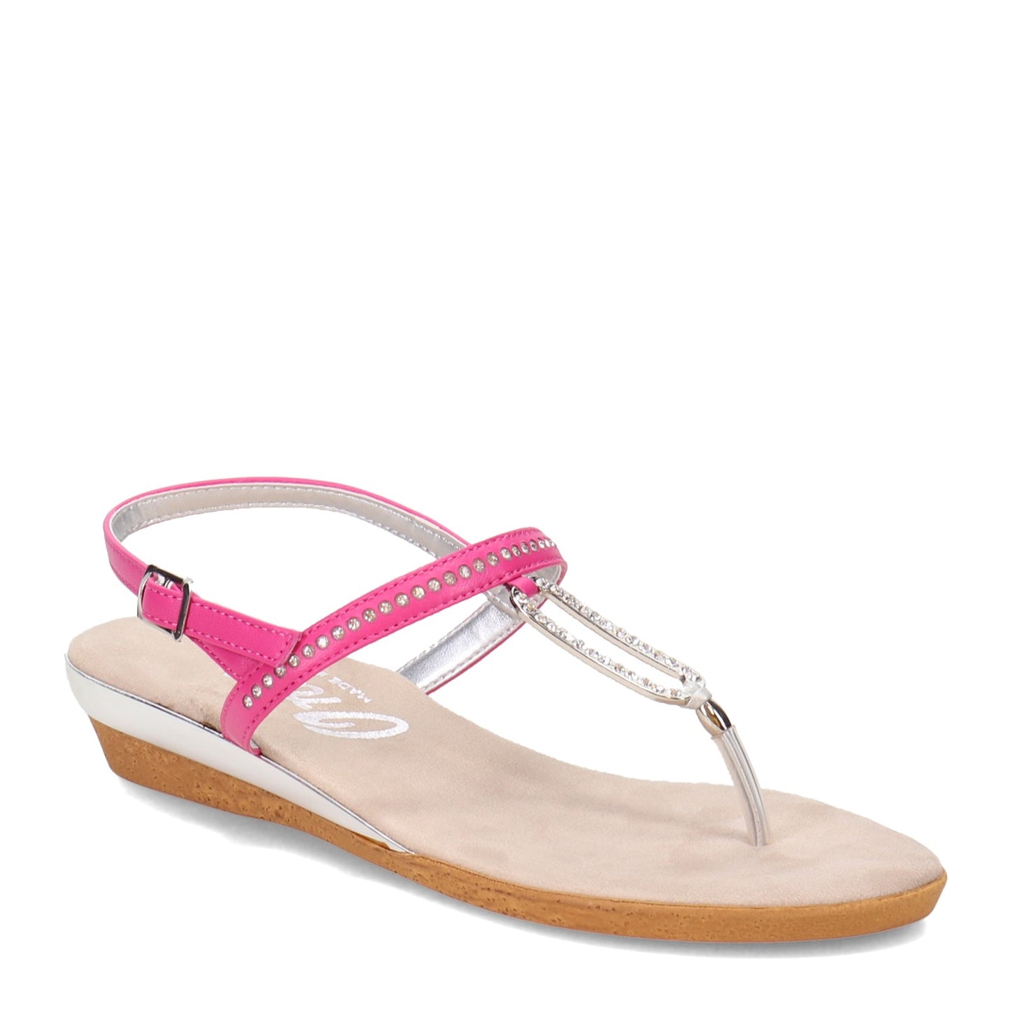 Peltz Shoes Women's Onex Cabo Sandal FUSCHIA CABO-FUSCHIA