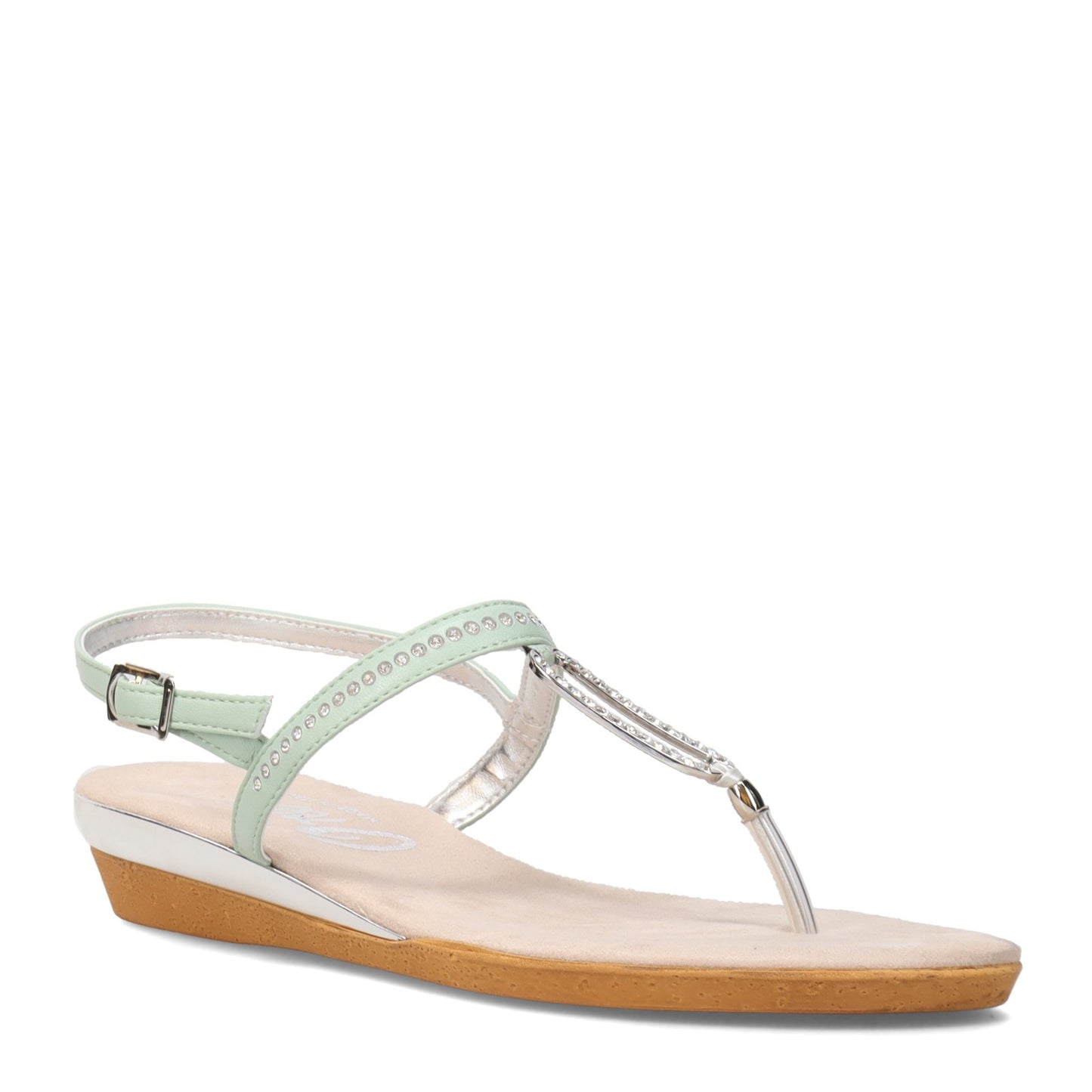 Peltz Shoes Women's Onex Cabo Sandal MINT GREEN CABO-MINTGREEN