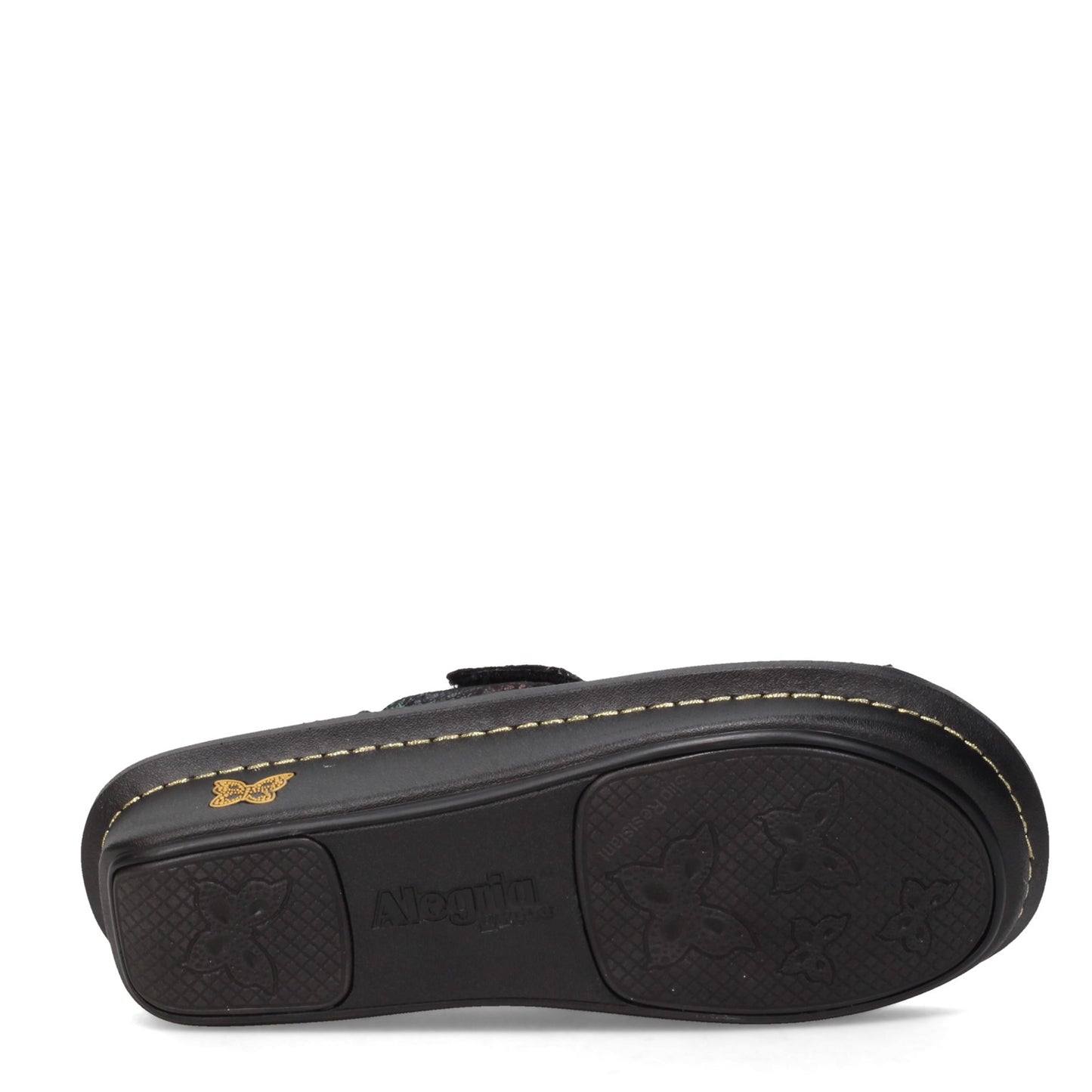 Peltz Shoes Women's Alegria Carina Sandal BLACK CAR-7522