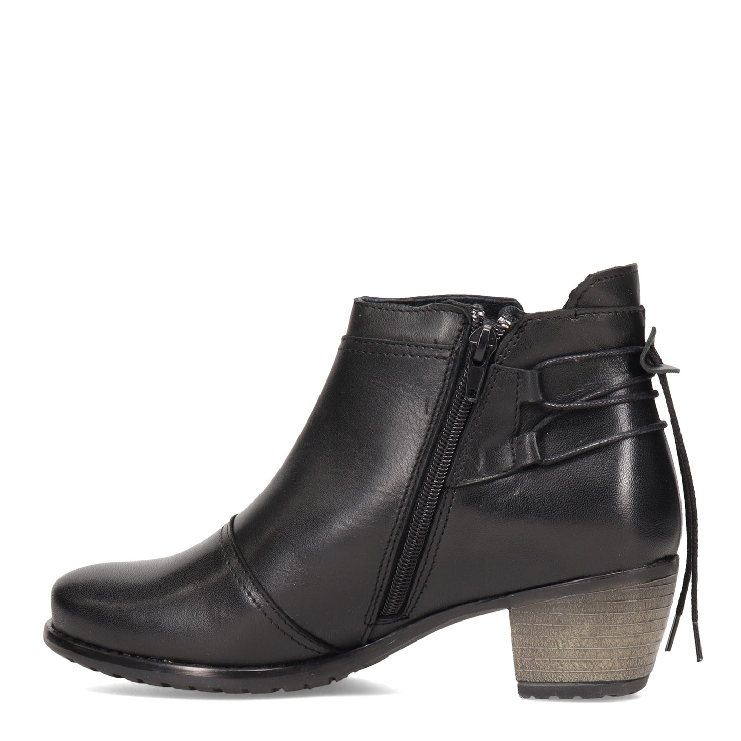 Peltz Shoes Women's Eric Michael Casey Boot BLACK CASEY-BLACK