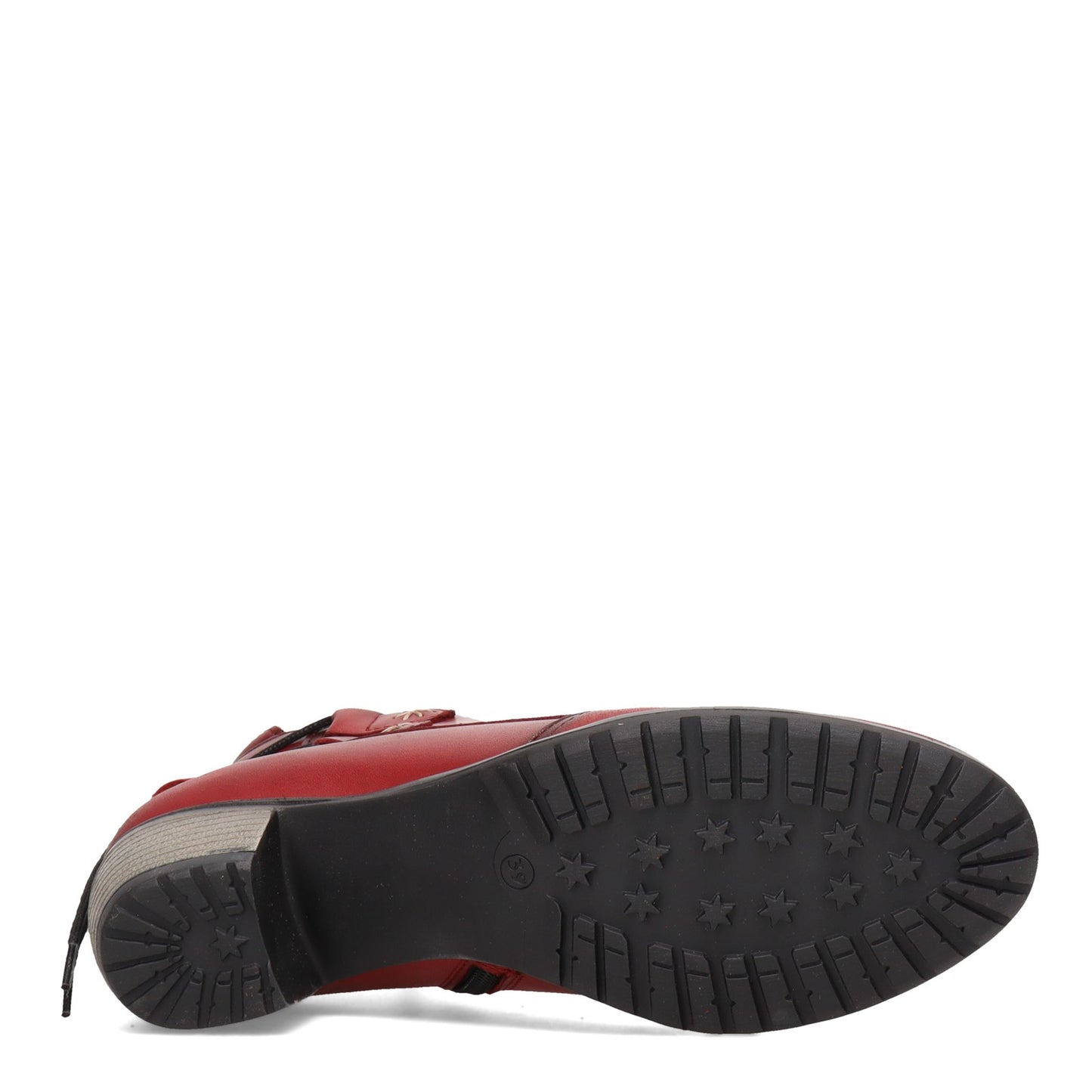 Peltz Shoes Women's Eric Michael Casey Boot RED CASEY-RED