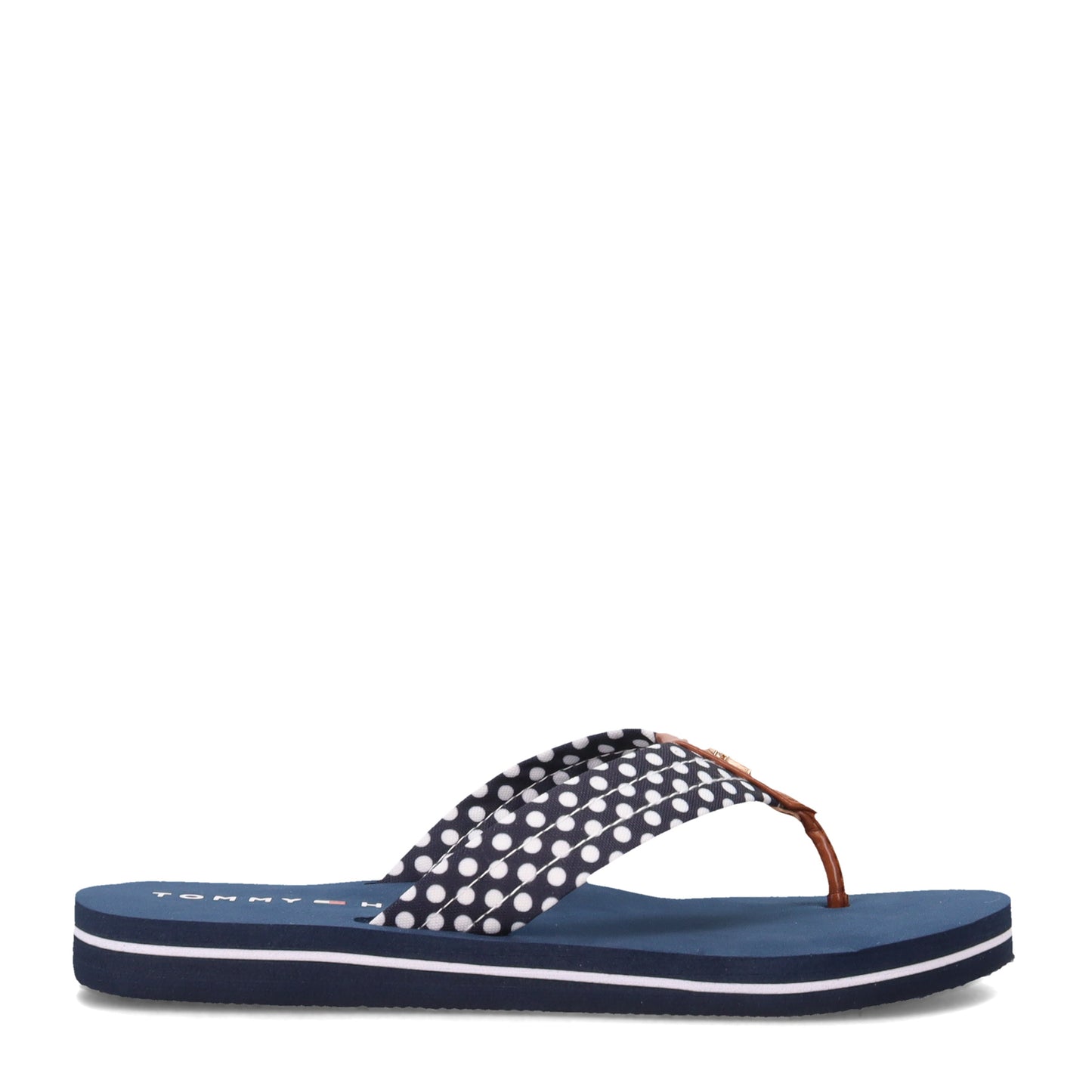 Peltz Shoes Women's Tommy Hilfiger Cazax Sandal NAVY CAZAX-DBL01
