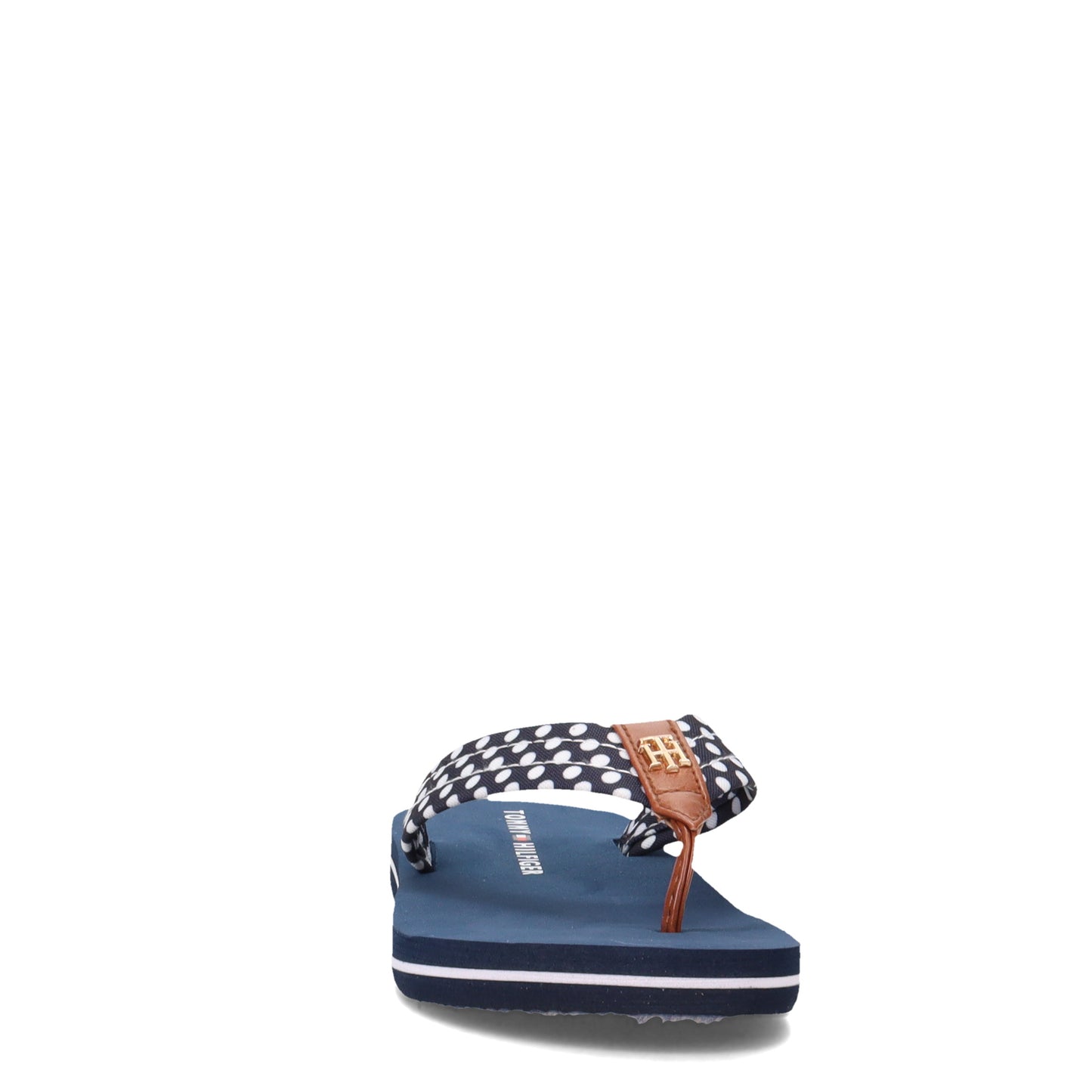 Peltz Shoes Women's Tommy Hilfiger Cazax Sandal NAVY CAZAX-DBL01