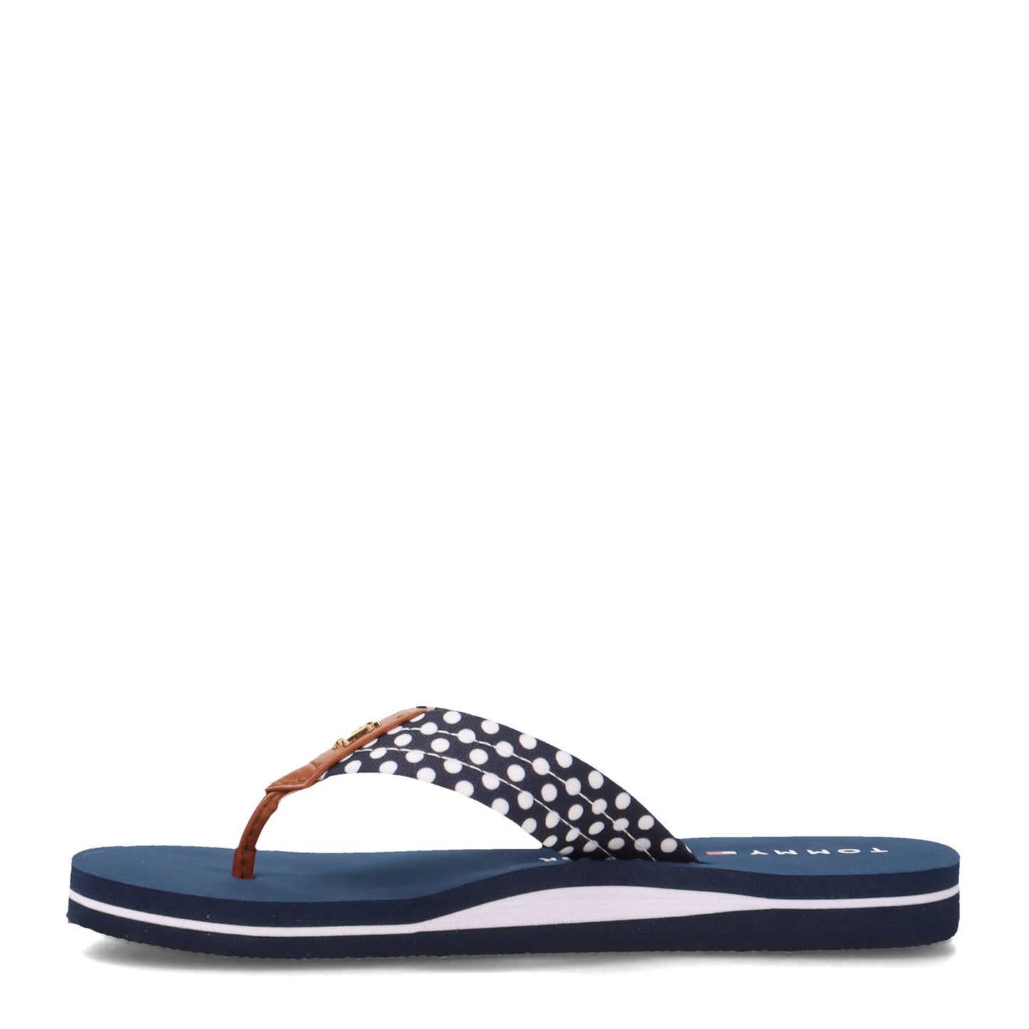Peltz Shoes Women's Tommy Hilfiger Cazax Sandal NAVY CAZAX-DBL01
