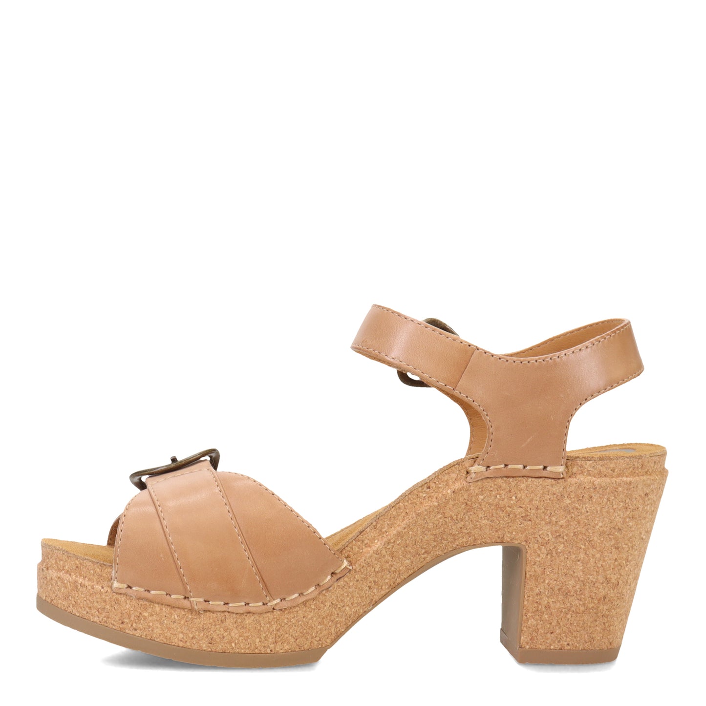 Peltz Shoes Women's Aetrex Tory Sandal CAMEL CC503