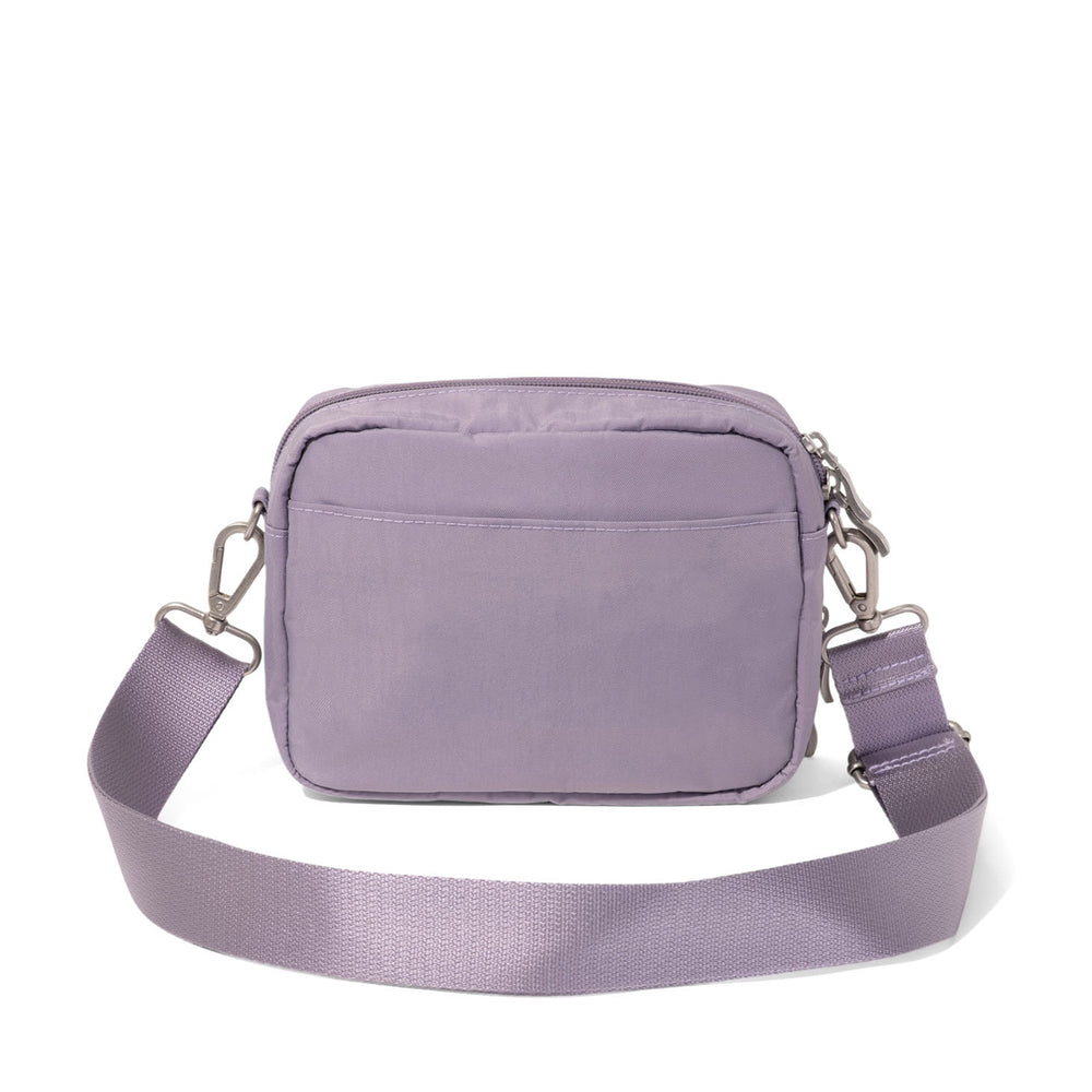 baggallini plaza mini travel crossbody bag Swift for Women 1.25 inches deep by 9 inches wide by 5 inches tall Baggallini - Plaza Mini -