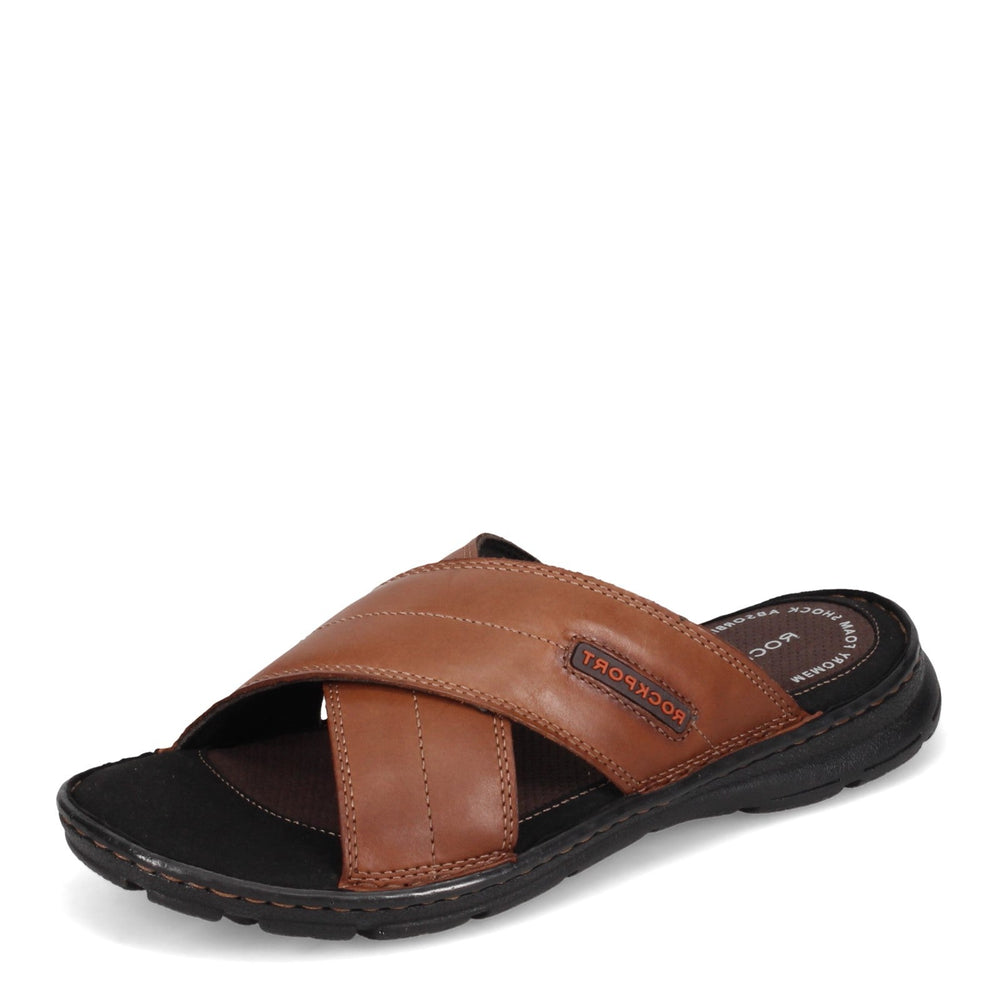 Men's Rockport, Darwyn Cross Band Slide Sandal — Peltz Shoes