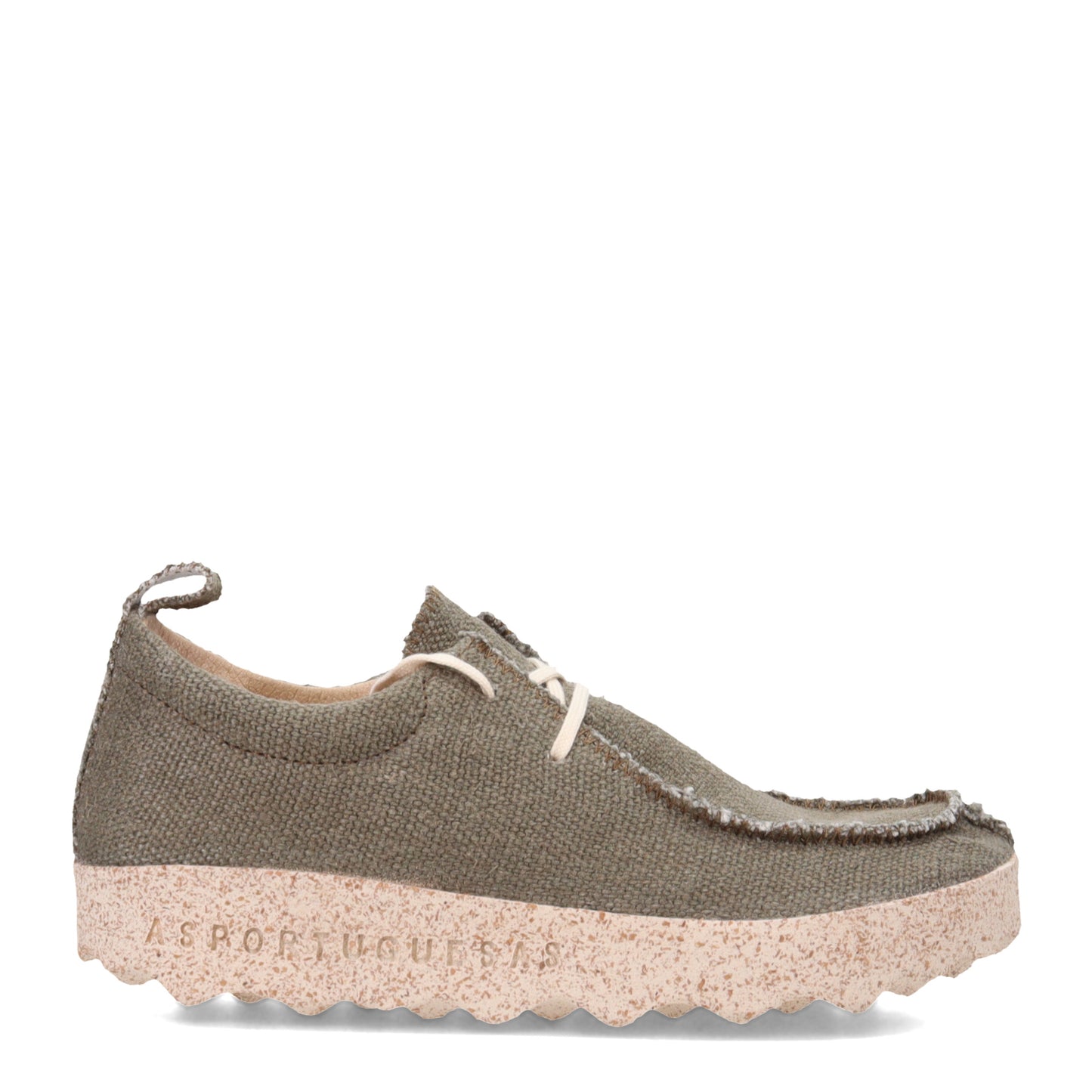 Peltz Shoes Women's Asportuguesas Chat Lace-Up MILITARY GREEN CHAT-014