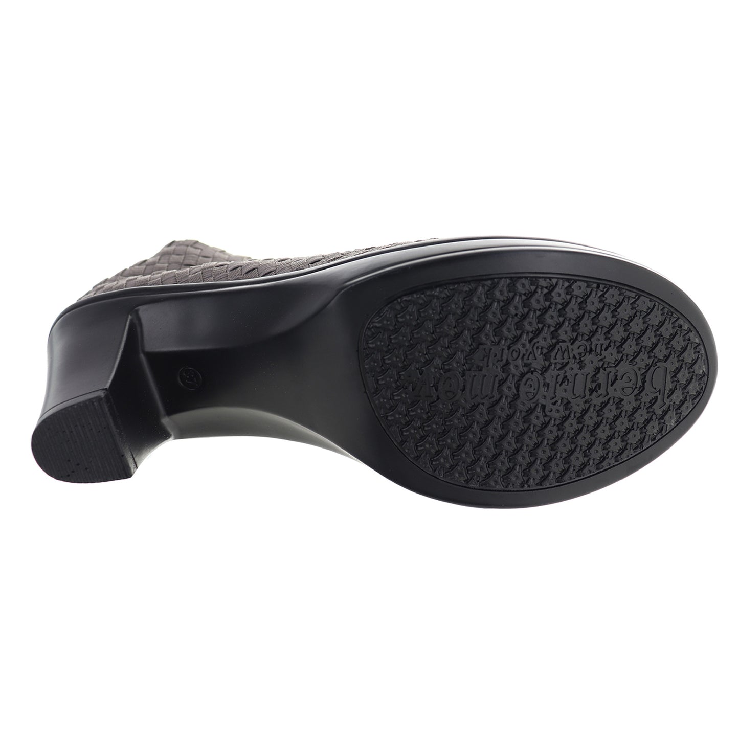 Peltz Shoes Women's Bernie Mev Chesca Shootie SMOKE CHESCA SMOKE