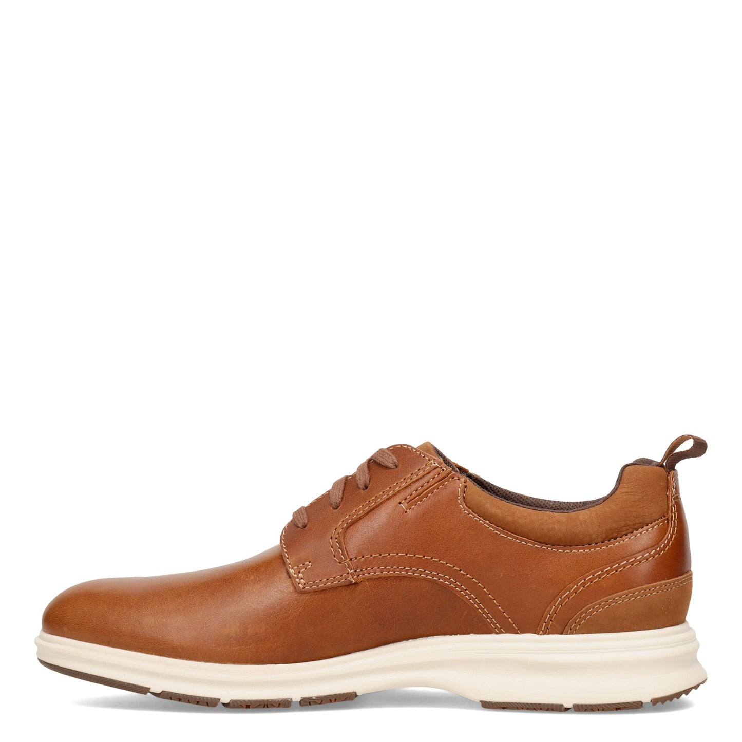 Peltz Shoes Men's Rockport Total Motion City Plain Toe Oxford TAN CI5638