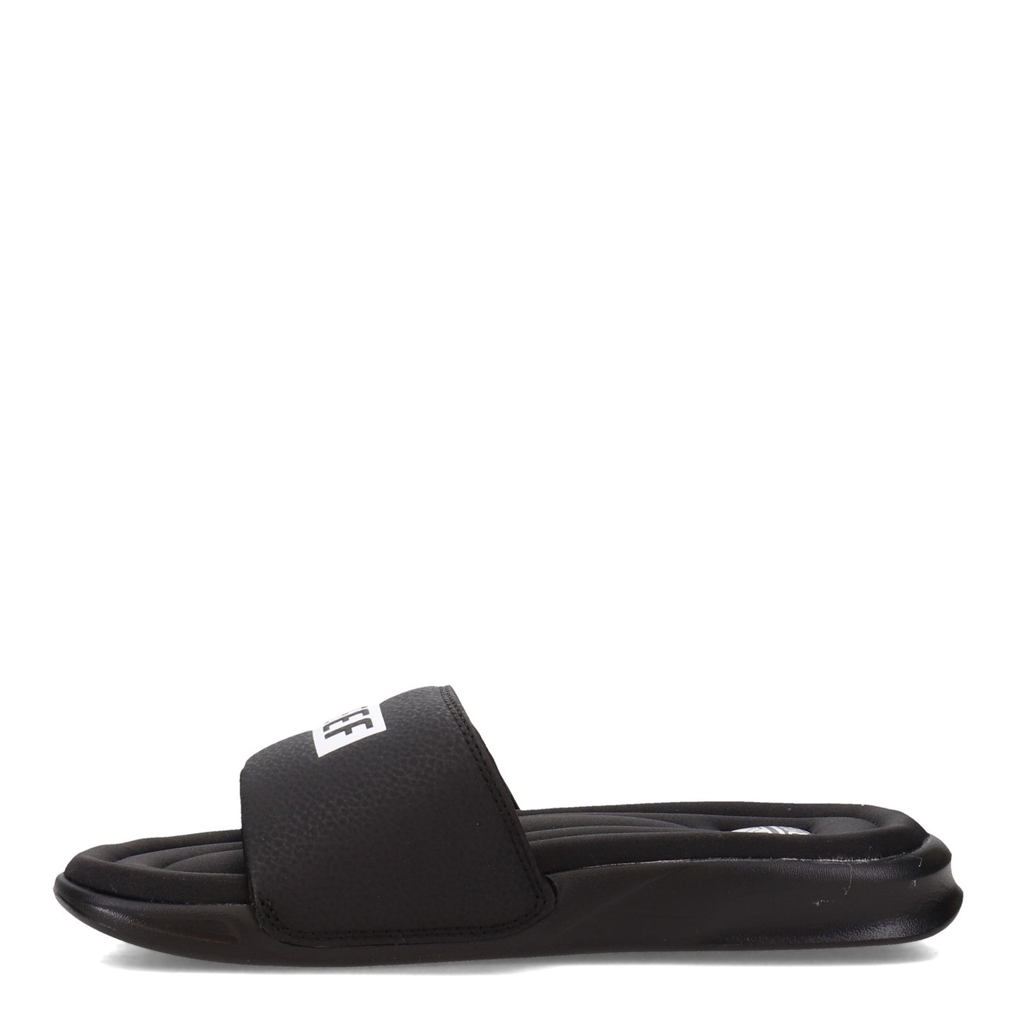 Peltz Shoes Men's Reef One Puff Slide Black CI6559