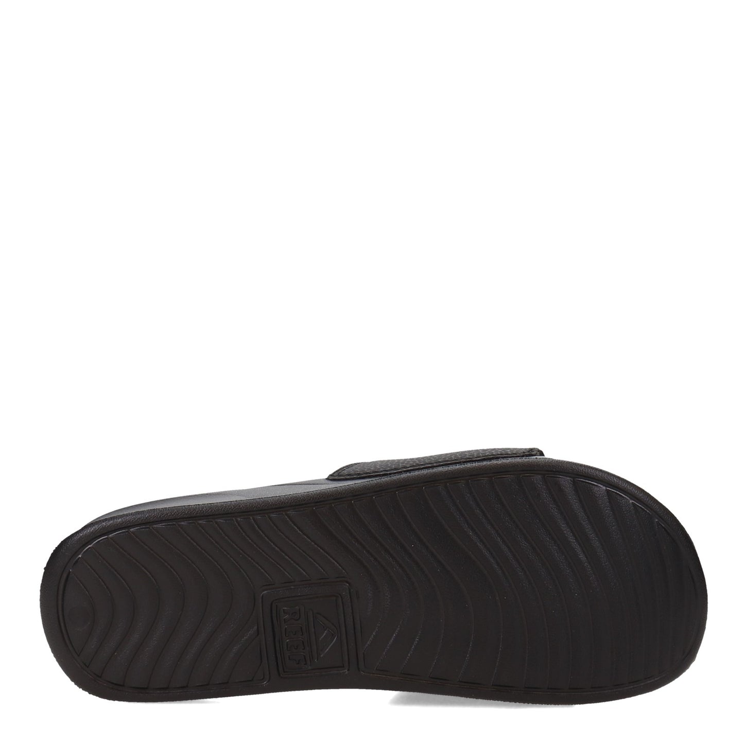 Peltz Shoes Men's Reef One Puff Slide Black CI6559