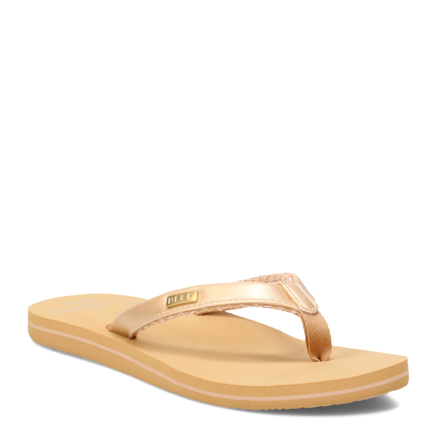 Peltz Shoes Women's Reef Cushion Sands Sandal Champagne CI6676