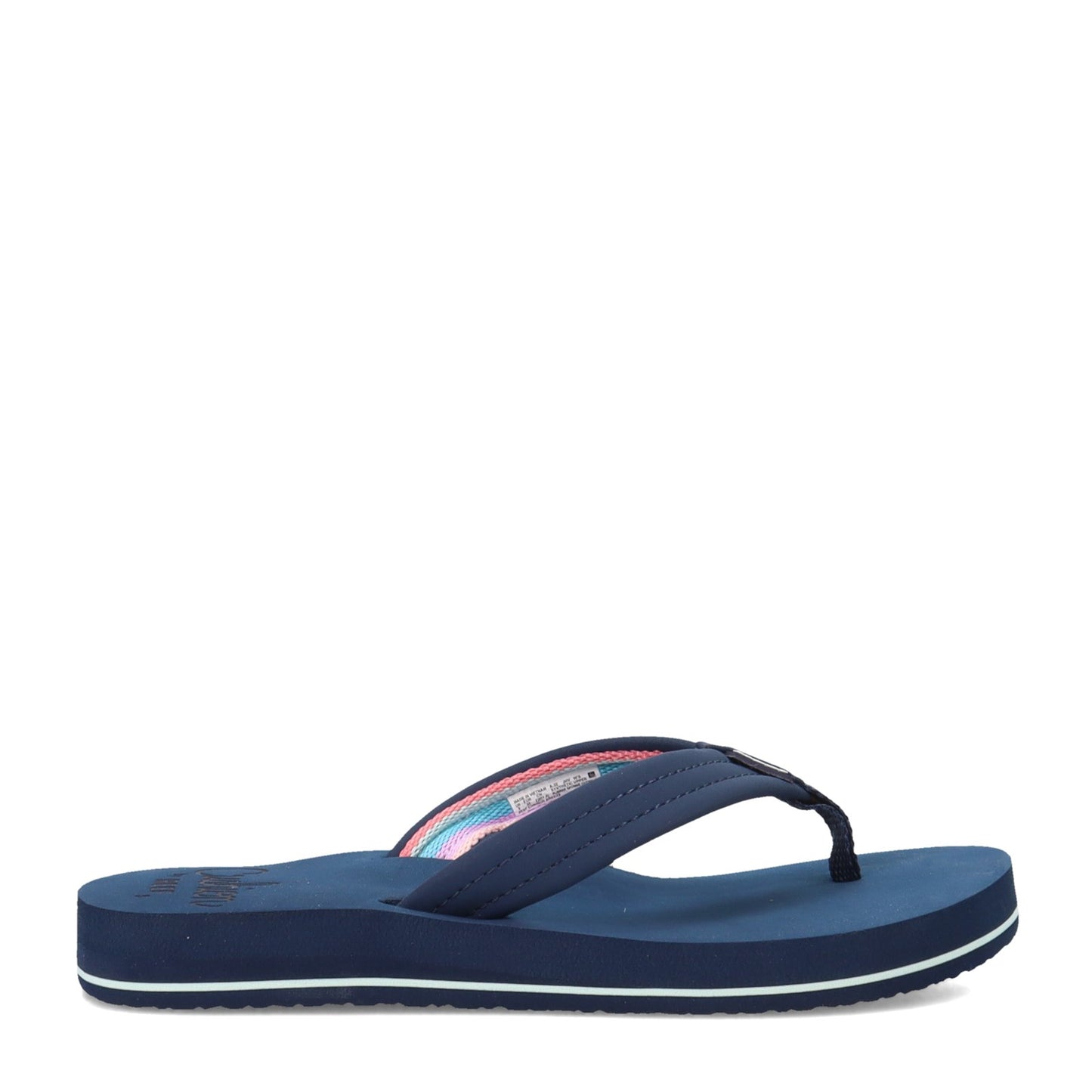 Peltz Shoes Women's Reef Cushion Breeze Sandal Midnight CI6677