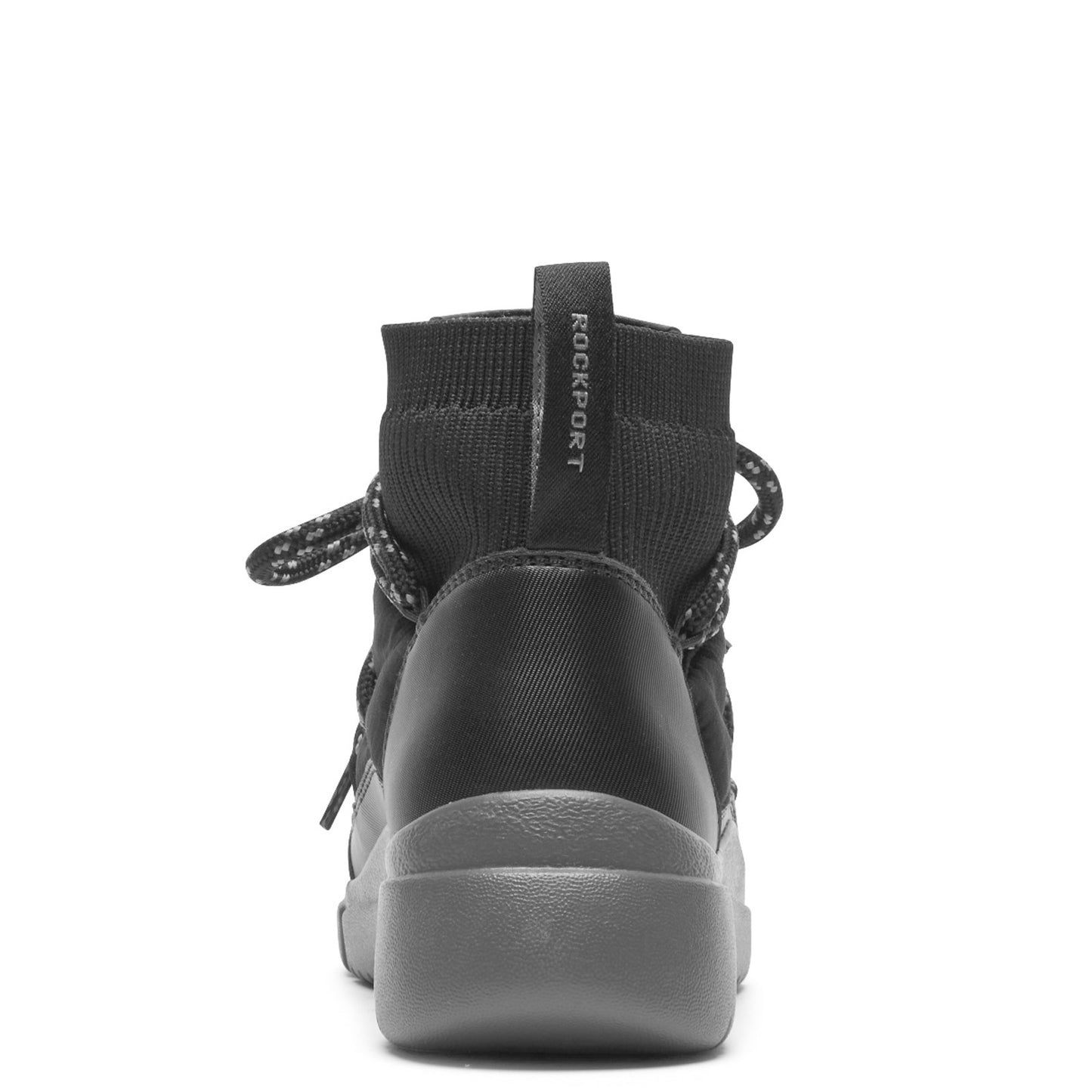 Peltz Shoes Women's Rockport R-Evolution Bungee Bootie BLACK CI6876