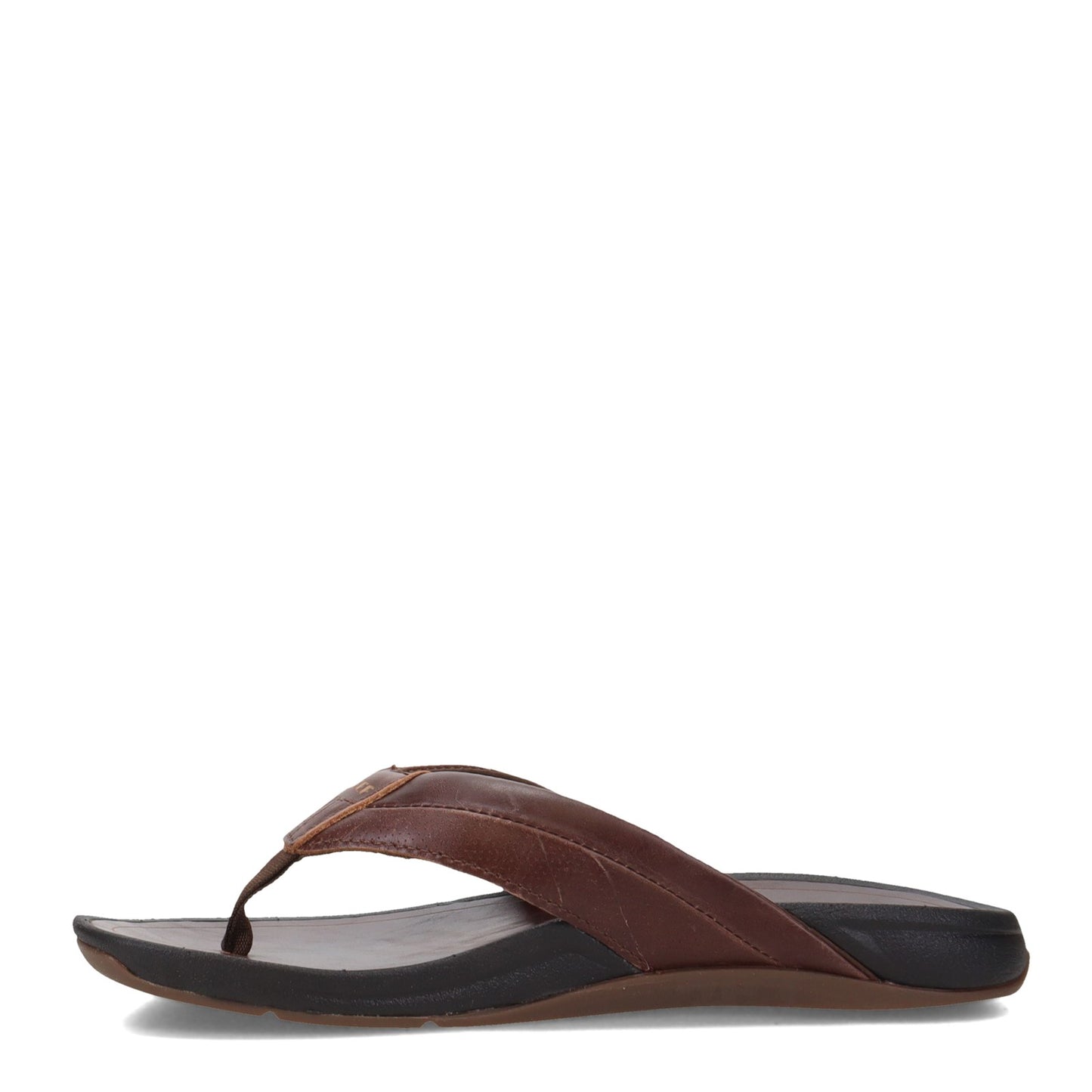 Peltz Shoes Men's Reef Pacific Sandal Brown Leather CI7991