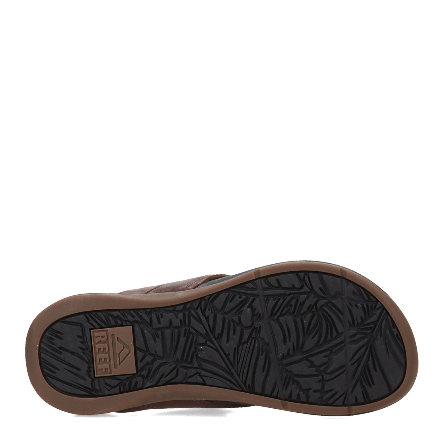 Peltz Shoes Men's Reef Pacific Sandal Brown Leather CI7991