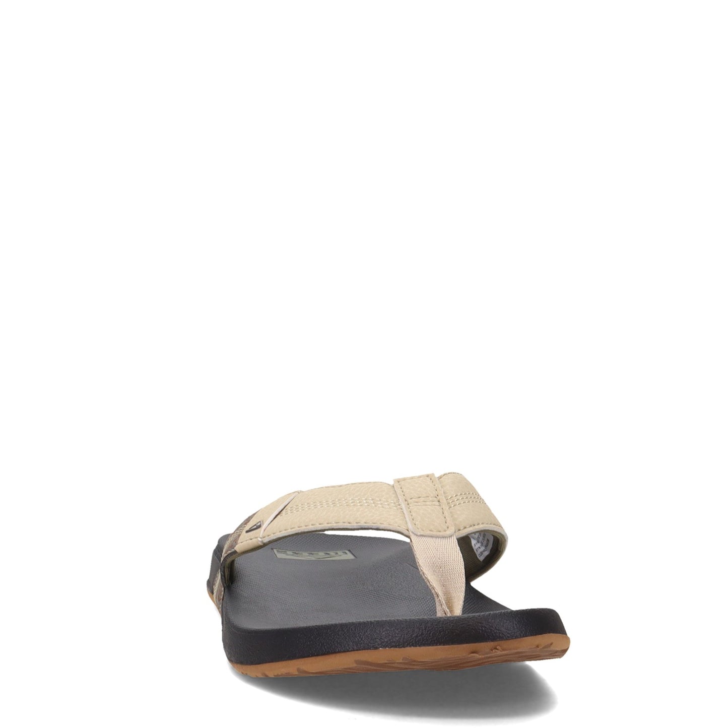Peltz Shoes Men's Reef Cushion Phantom Sandal Beige/Brown CI8061
