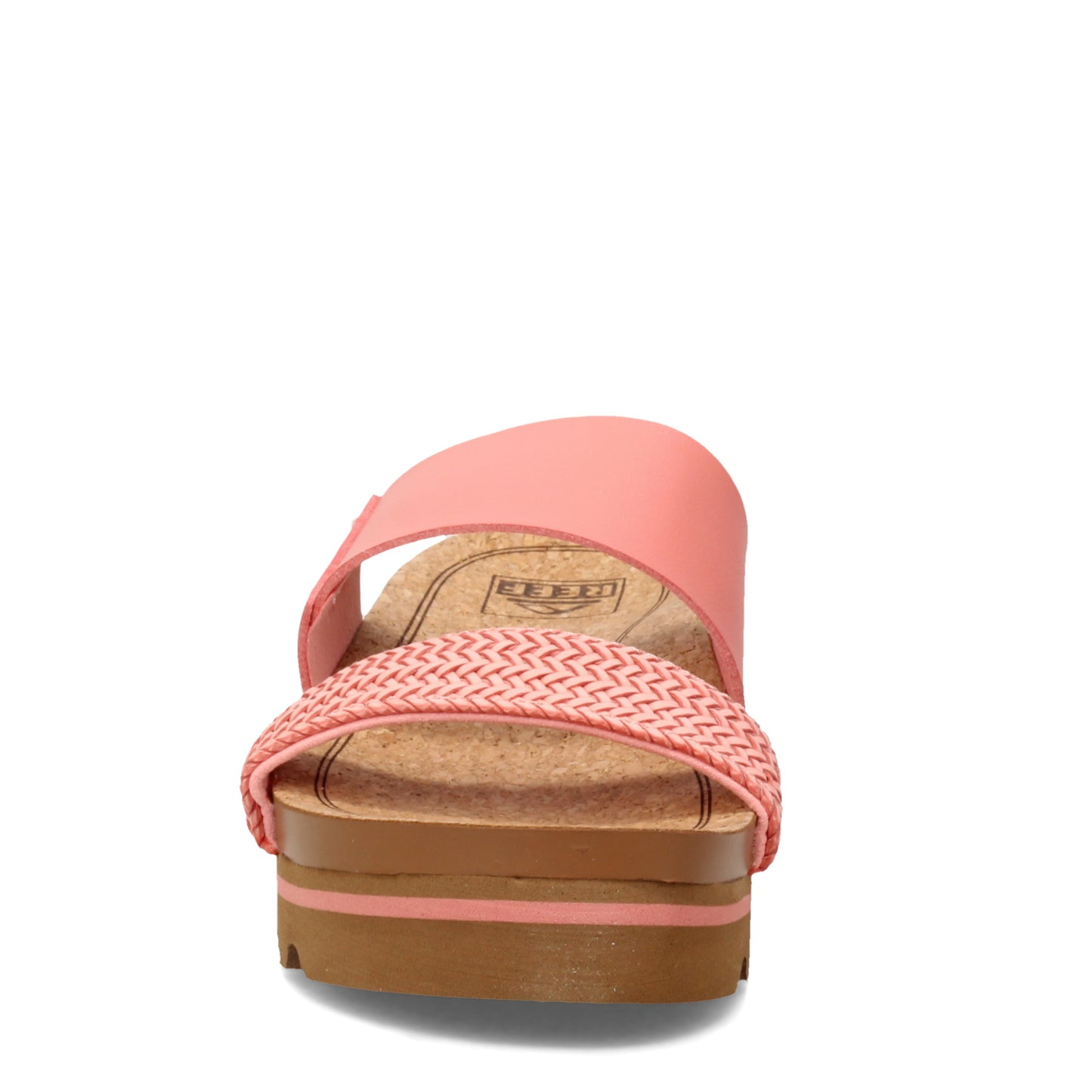 Peltz Shoes Women's Reef Cushion Vista Hi Slide Black Multi CI8094