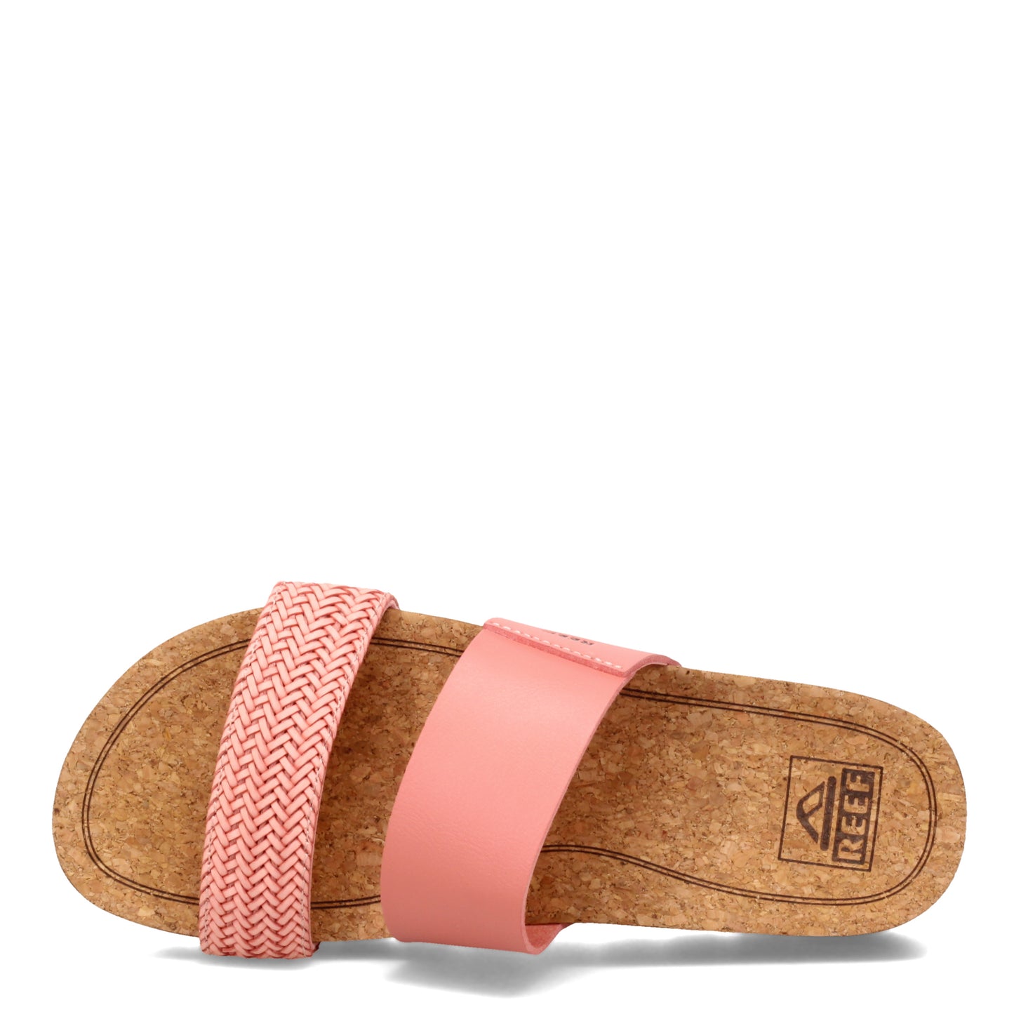 Peltz Shoes Women's Reef Cushion Vista Hi Slide Black Multi CI8094