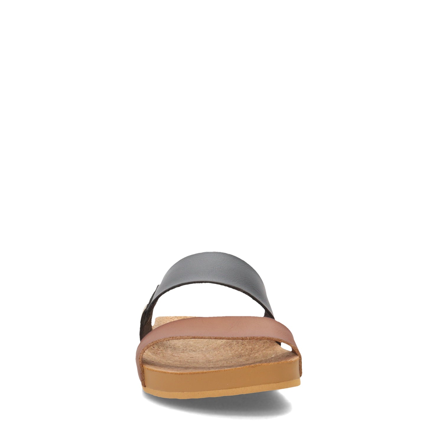 Peltz Shoes Women's Reef Cushion Bounce Vista Slide Black Duo CI8726