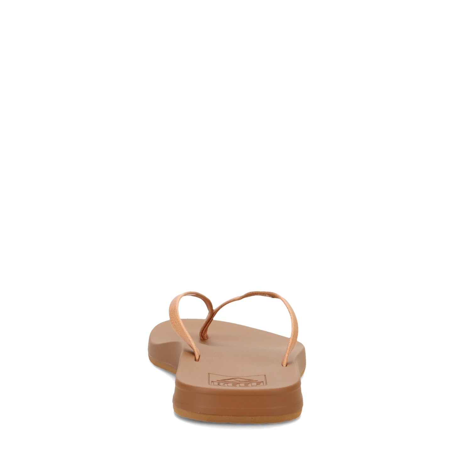 Peltz Shoes Women's Reef Cushion Bounce Slim Sandal Natural CI9320