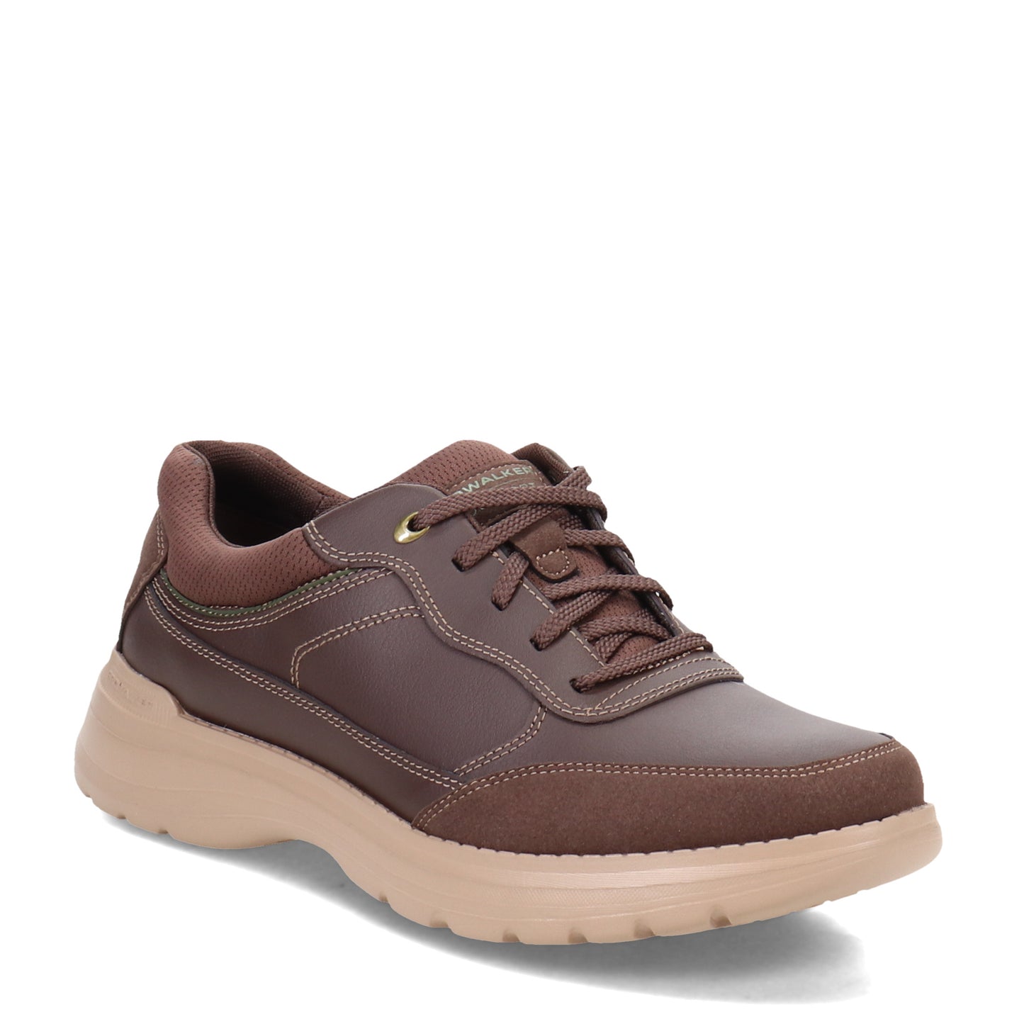 Peltz Shoes Men's Rockport 6000 ProWalker Sneaker DARK BROWN CI9738