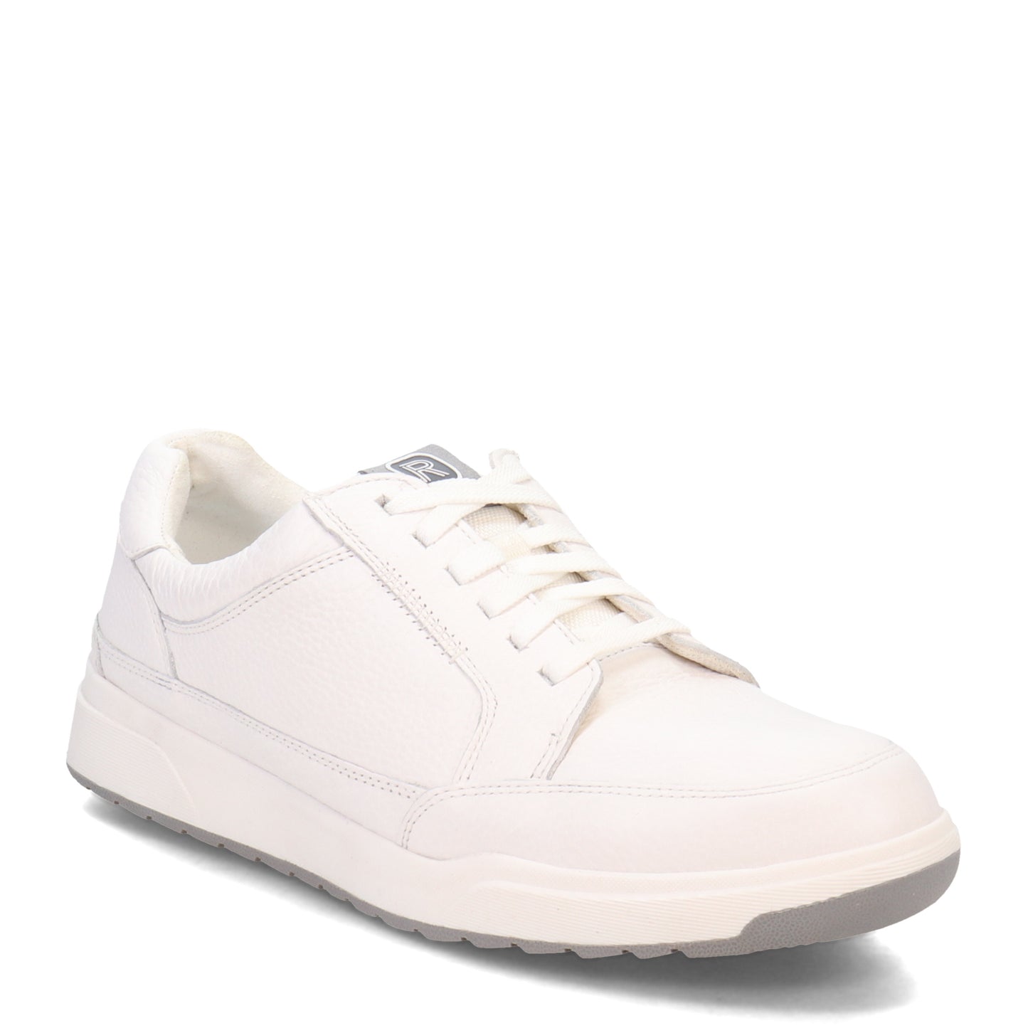 Peltz Shoes Men's Rockport Bronson Lace To Toe Sneaker WHITE CJ0075