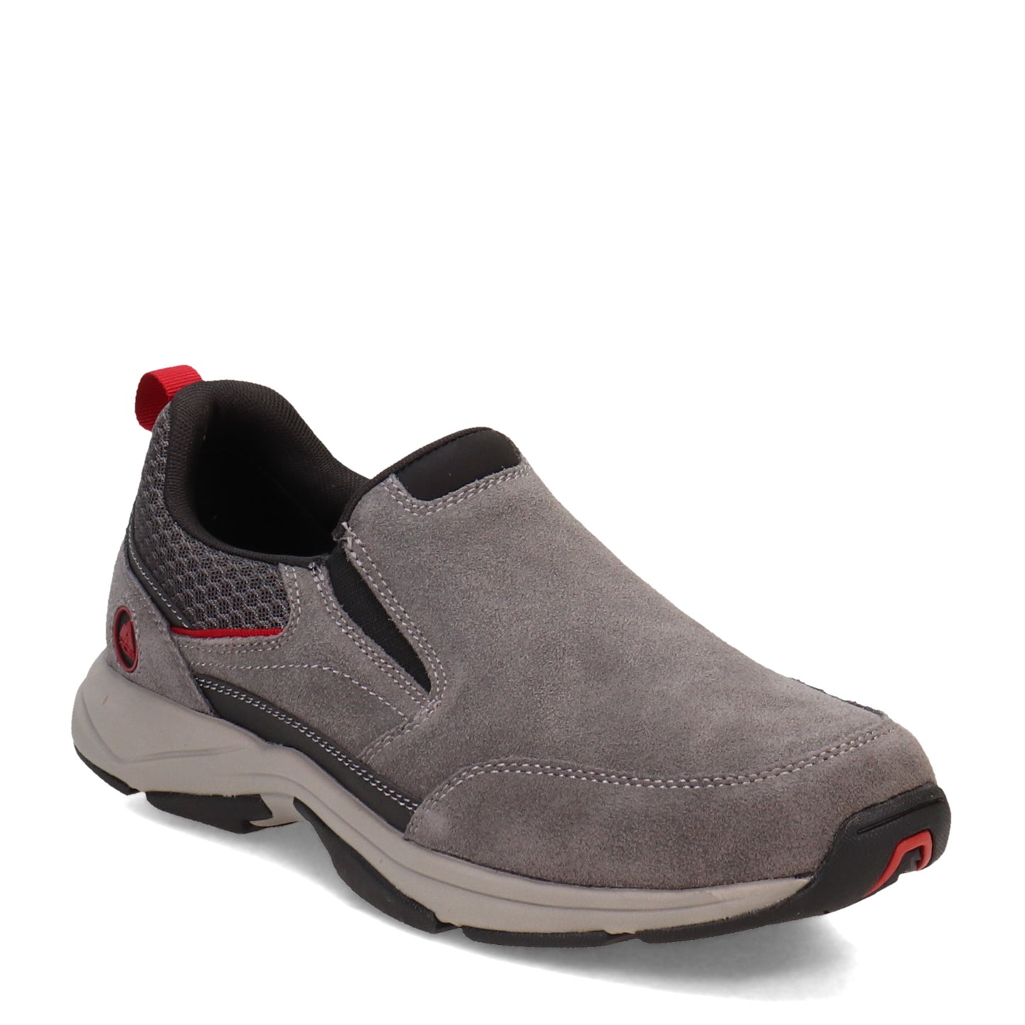 Peltz Shoes Men's Rockport Chranson Slip-On Sneaker STEEL CJ0090