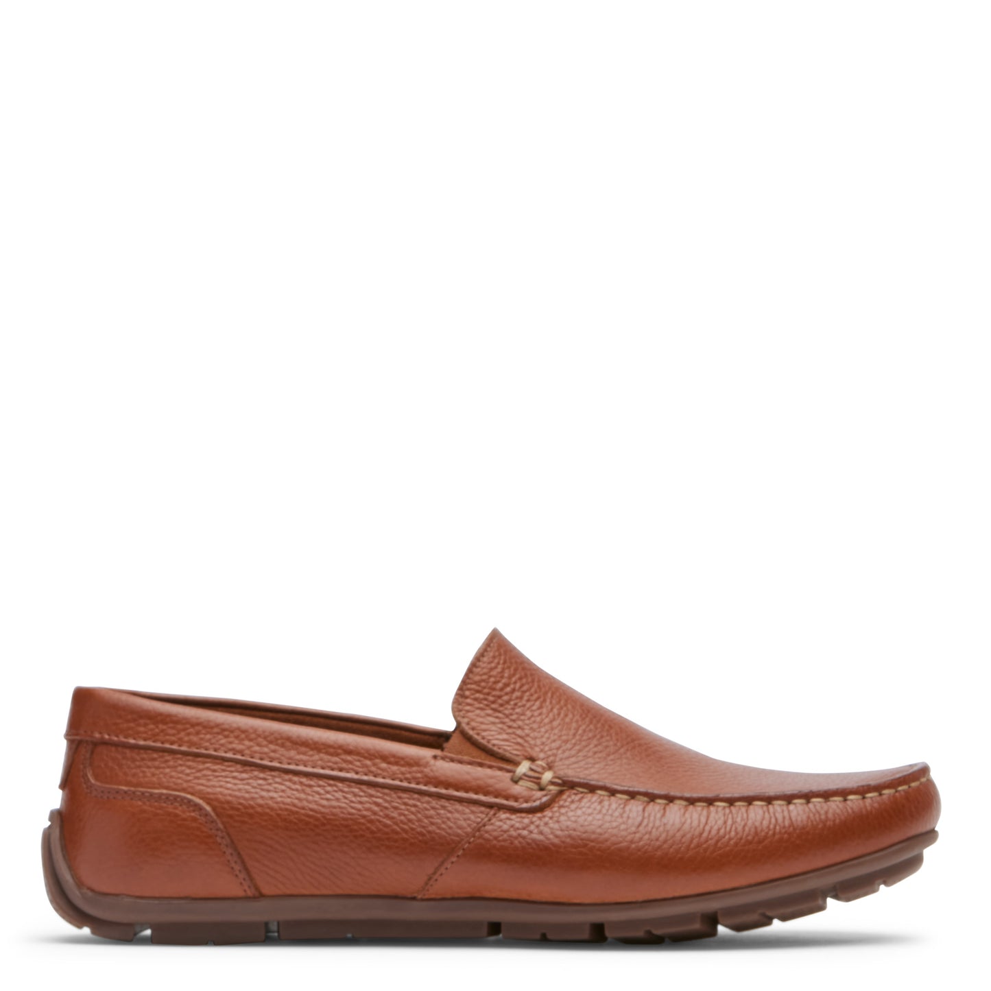 Peltz Shoes Men's Rockport Warner Venetian Loafer Tan CJ1443